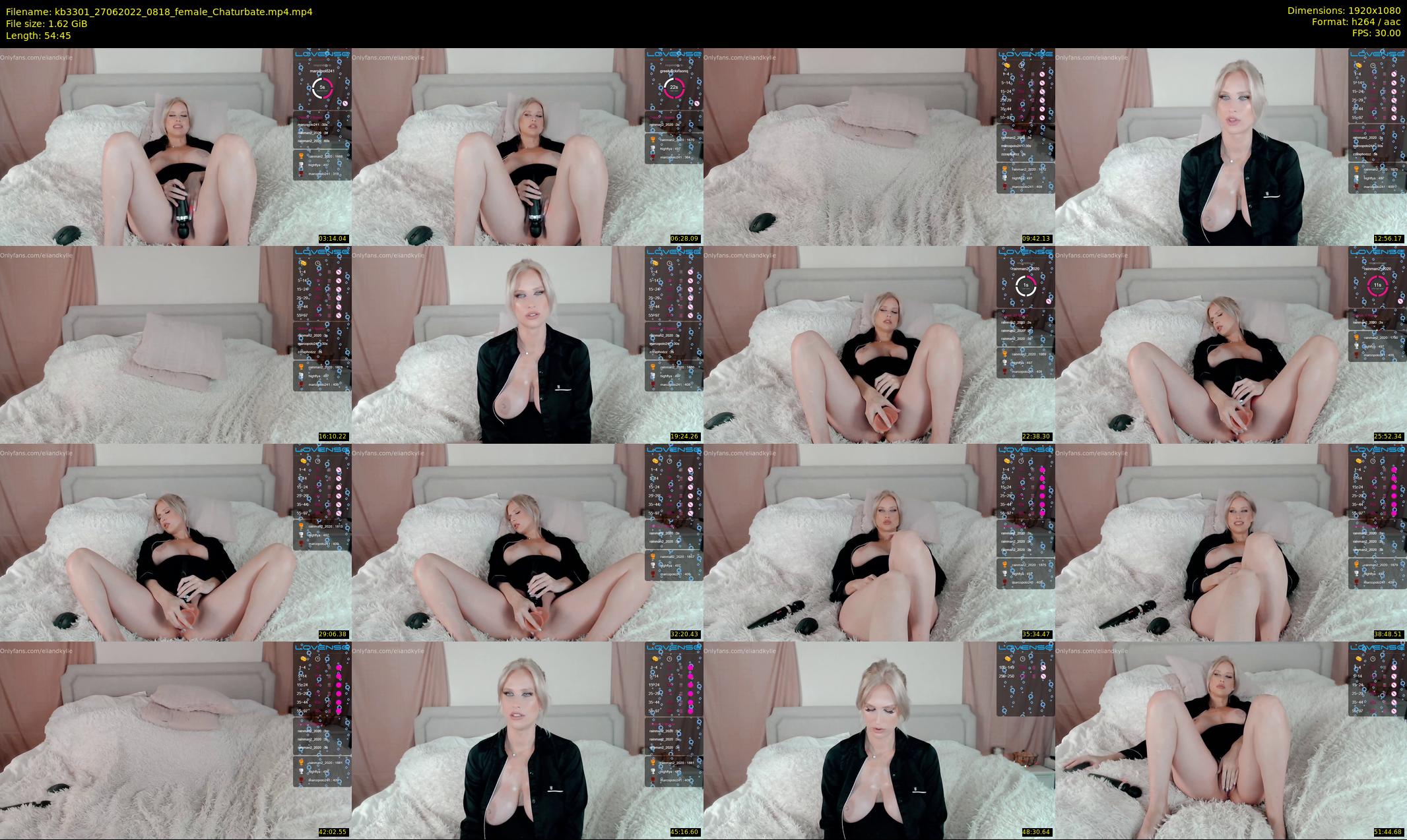 kb3301 — 55 minute Chaturbate couple cam show recording, 1080p, Jun 27, 2022