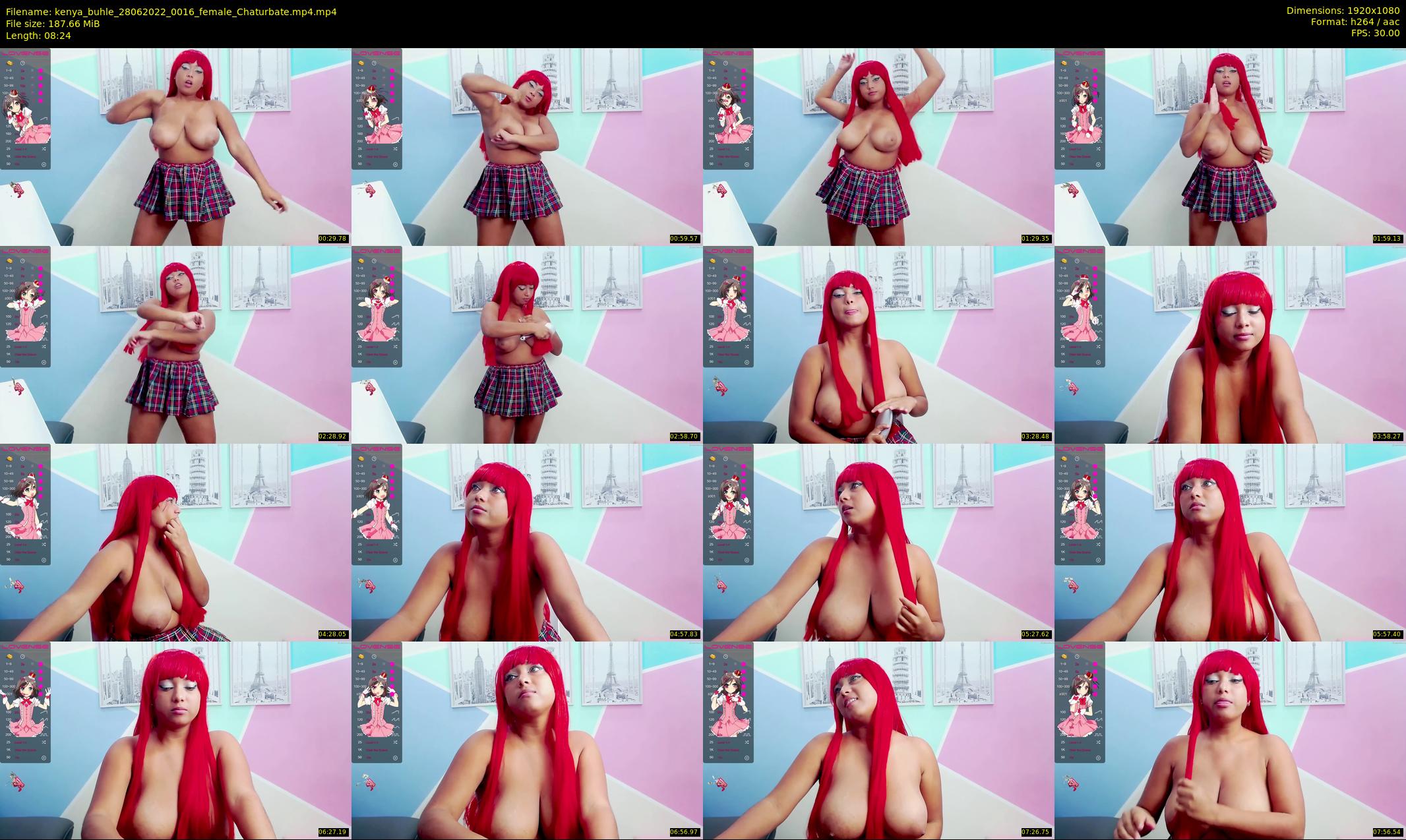 kenya_buhle — 9 minute Chaturbate female cam show recording, 1080p, Jun 28, 2022