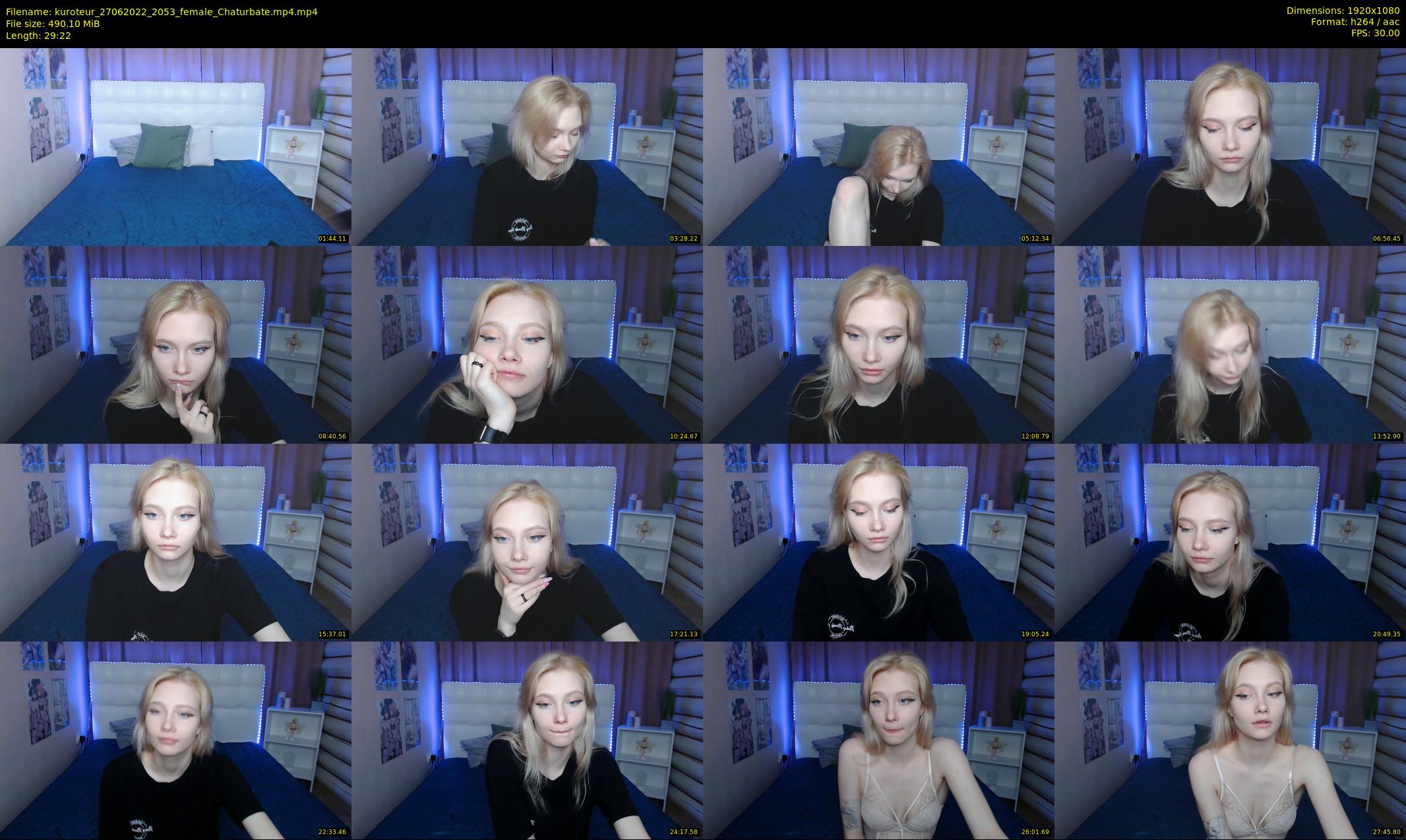 kuroteur — 30 minute Chaturbate couple cam show recording, 1080p, Jun 27, 2022