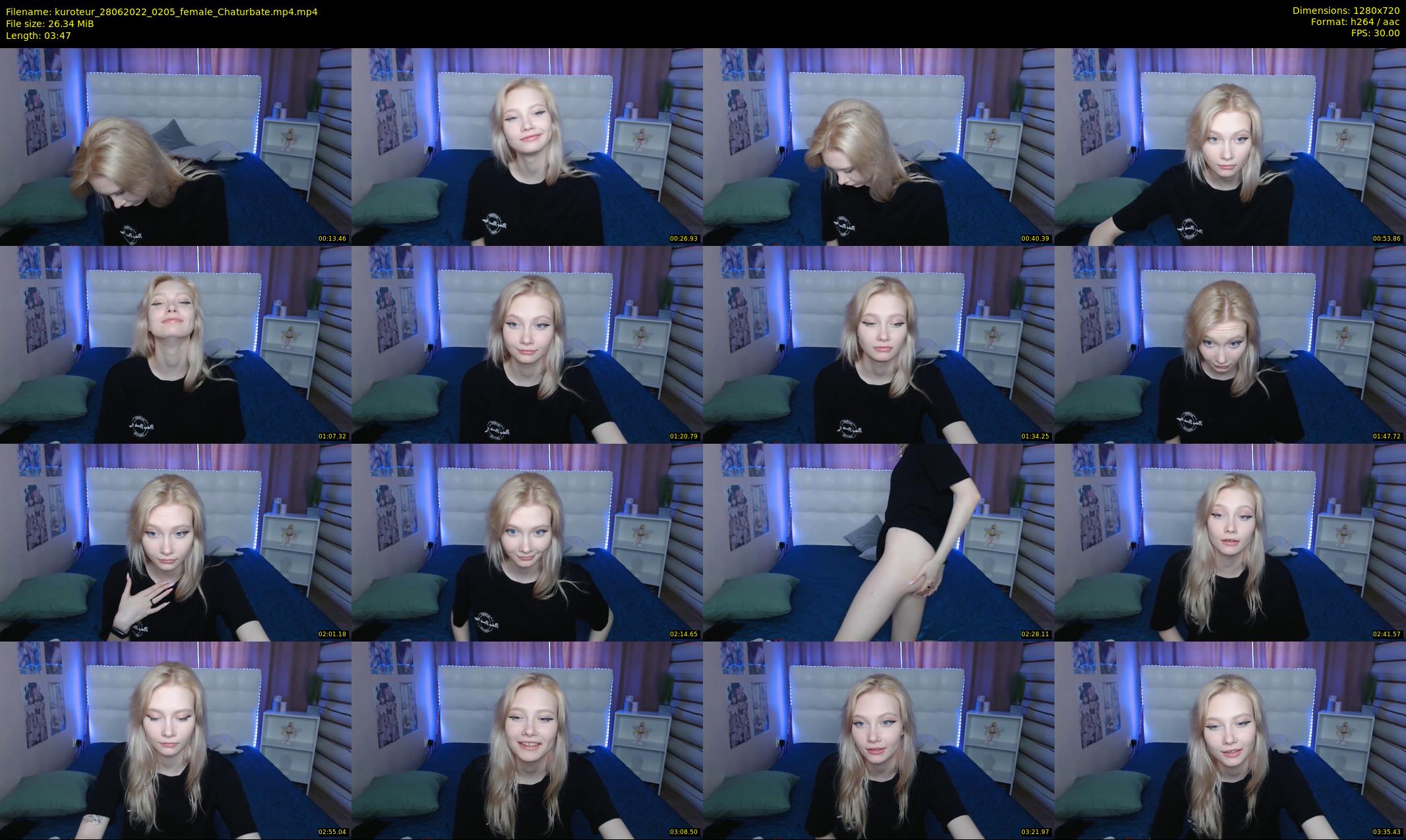 kuroteur — 4 minute Chaturbate couple cam show recording, 720p, Jun 28, 2022