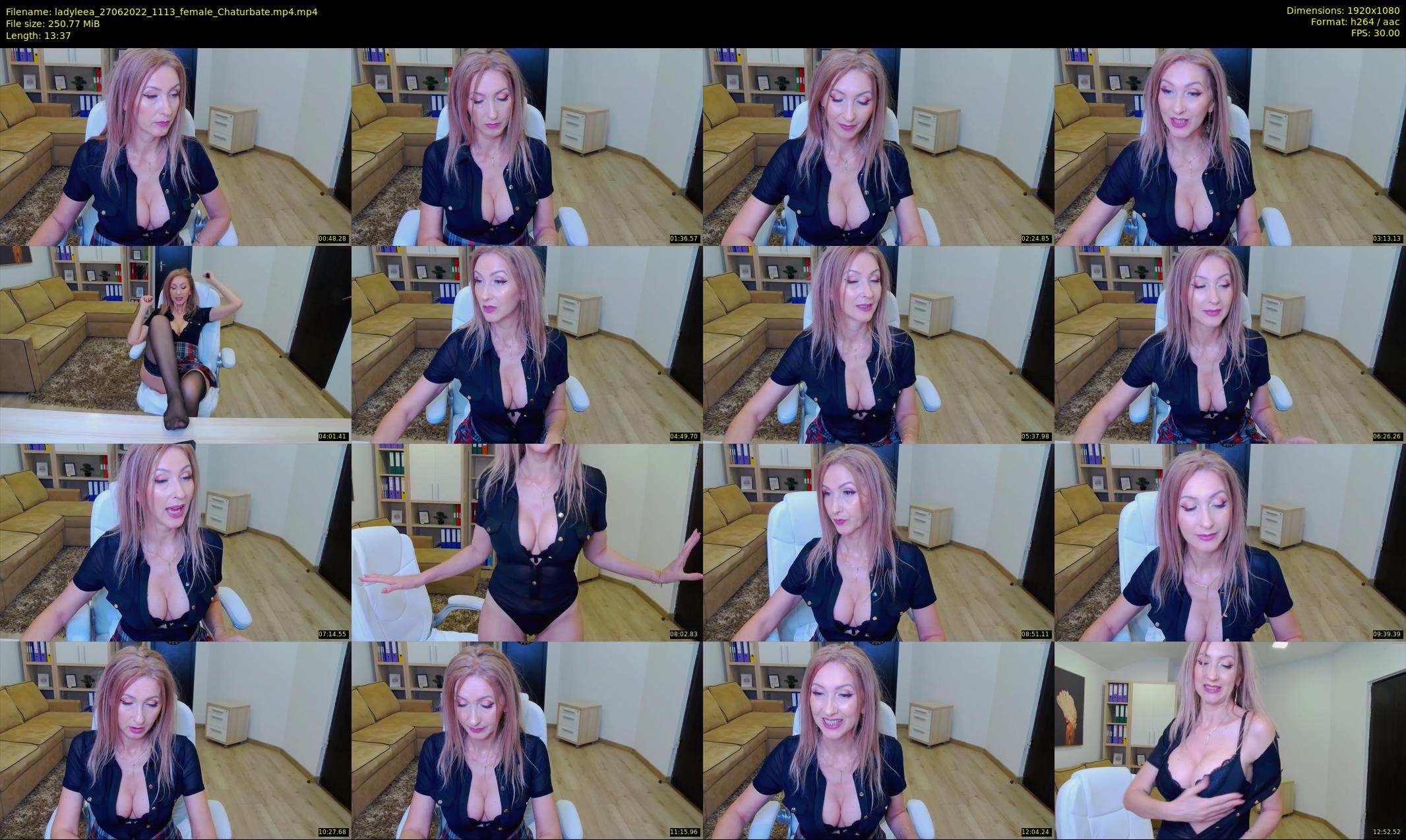 ladyleea — 14 minute Chaturbate female cam show recording, 1080p, Jun 27, 2022