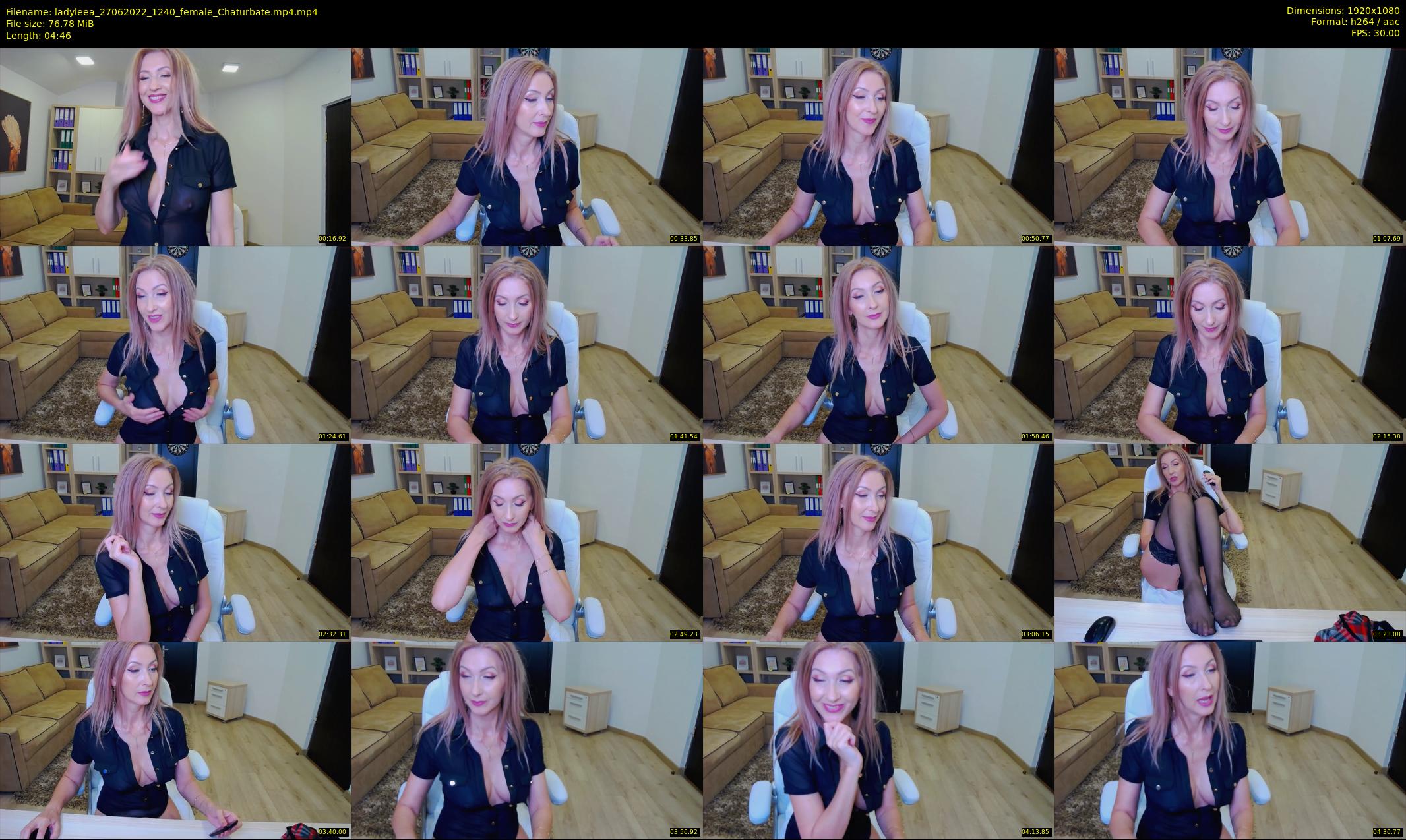ladyleea — 5 minute Chaturbate female cam show recording, 1080p, Jun 27, 2022