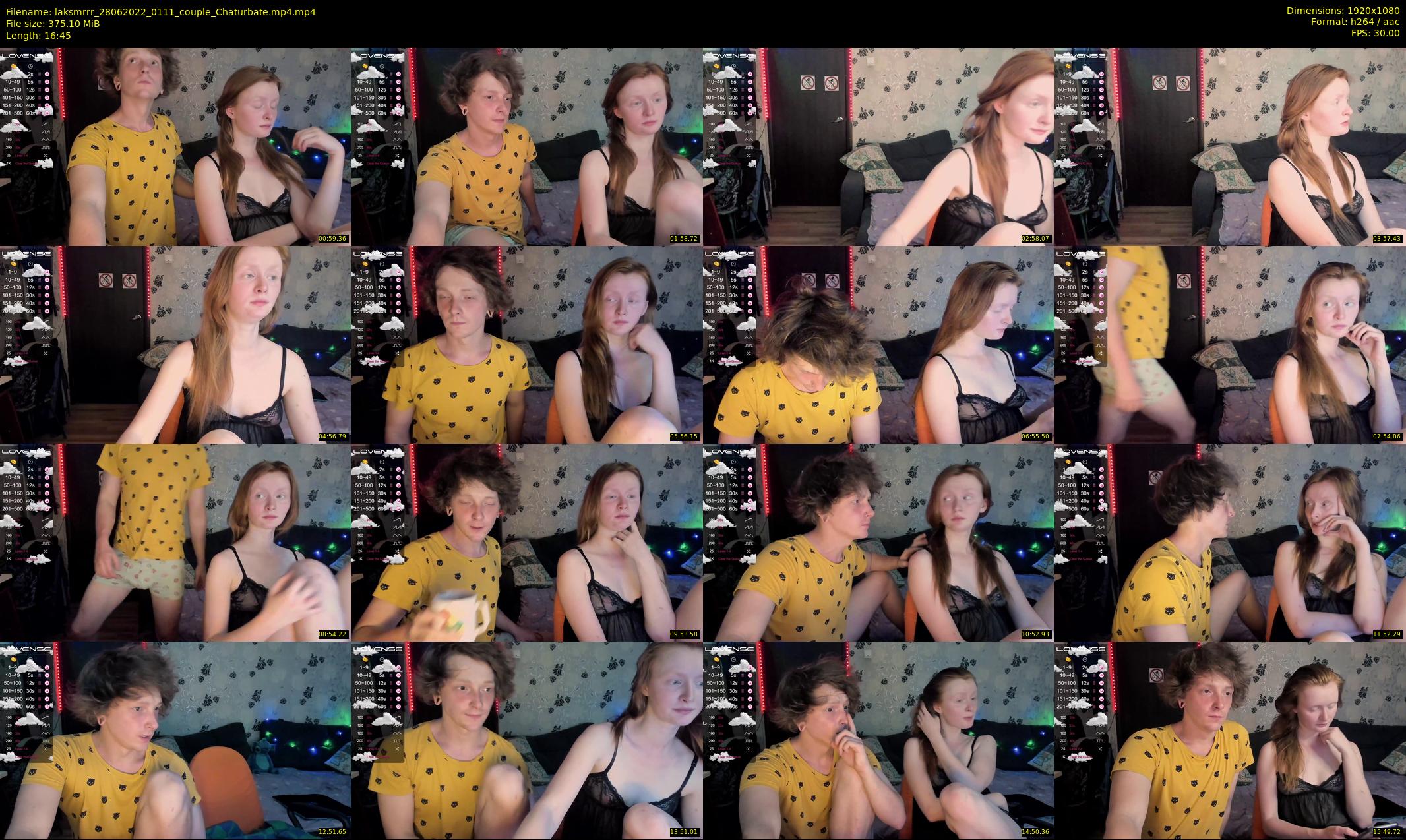 laksmrrr — 17 minute Chaturbate couple cam show recording, 1080p, Jun 28, 2022