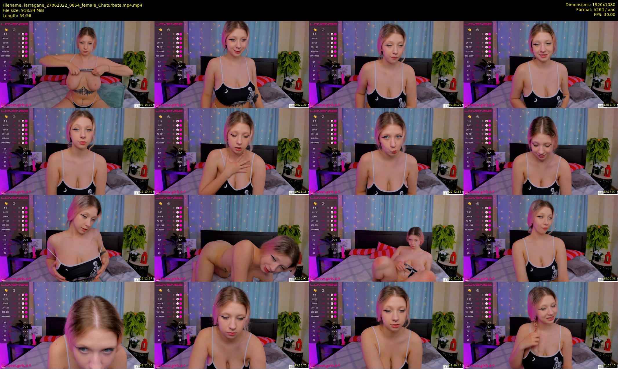 larragane — 55 minute Chaturbate couple cam show recording, 1080p, Jun 27, 2022