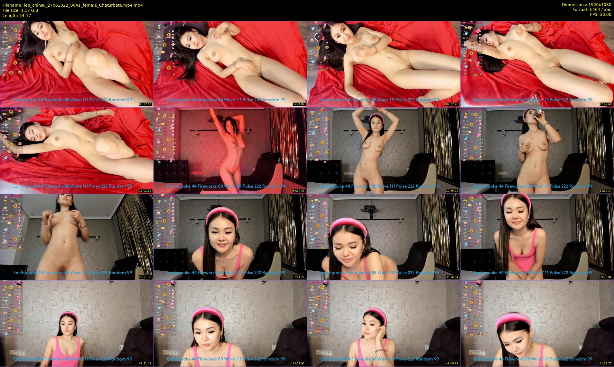 lee_chinsu — 55 minute Chaturbate female cam show recording, 1080p, Jun 27, 2022