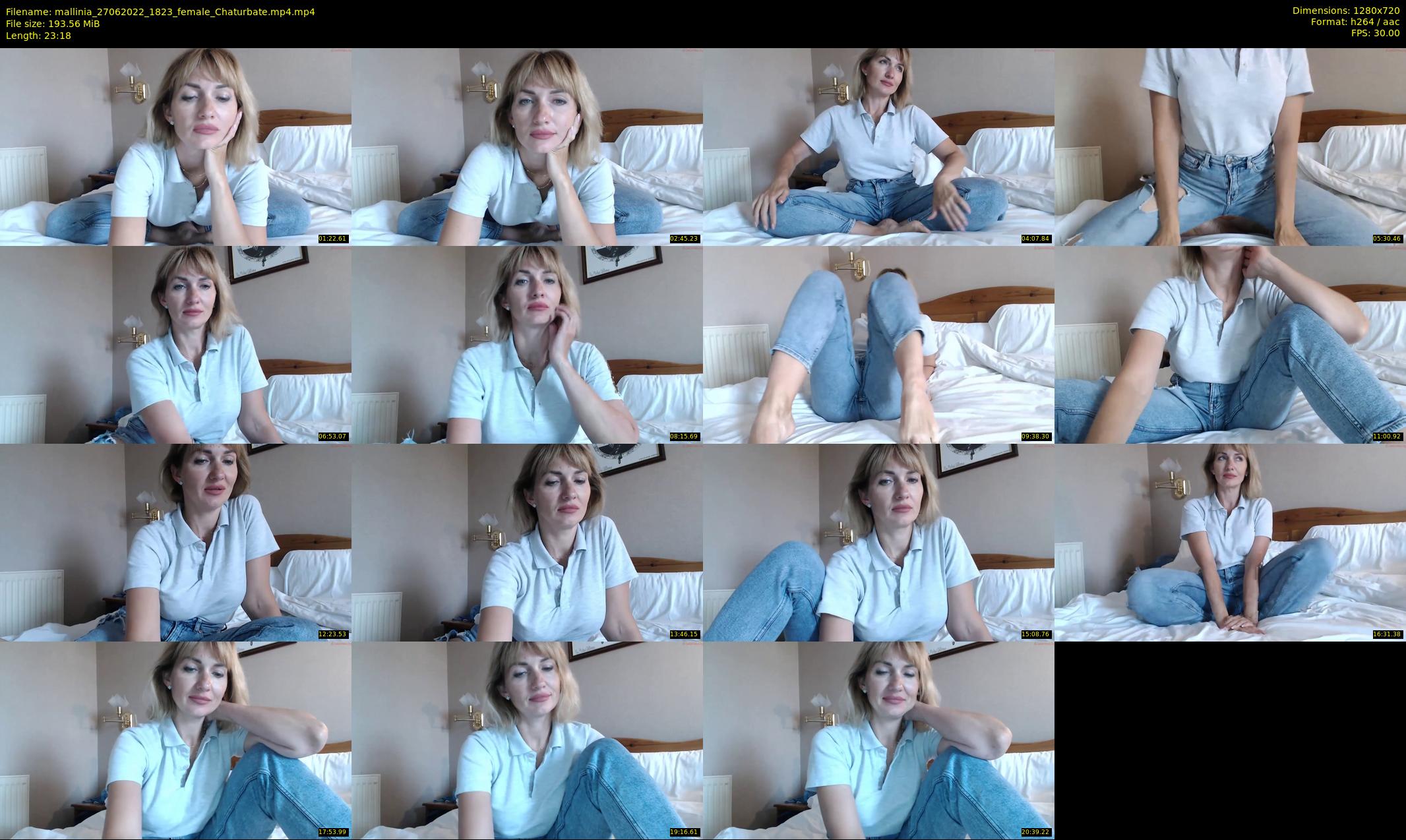 mallinia — 24 minute Chaturbate female cam show recording, 720p, Jun 27, 2022