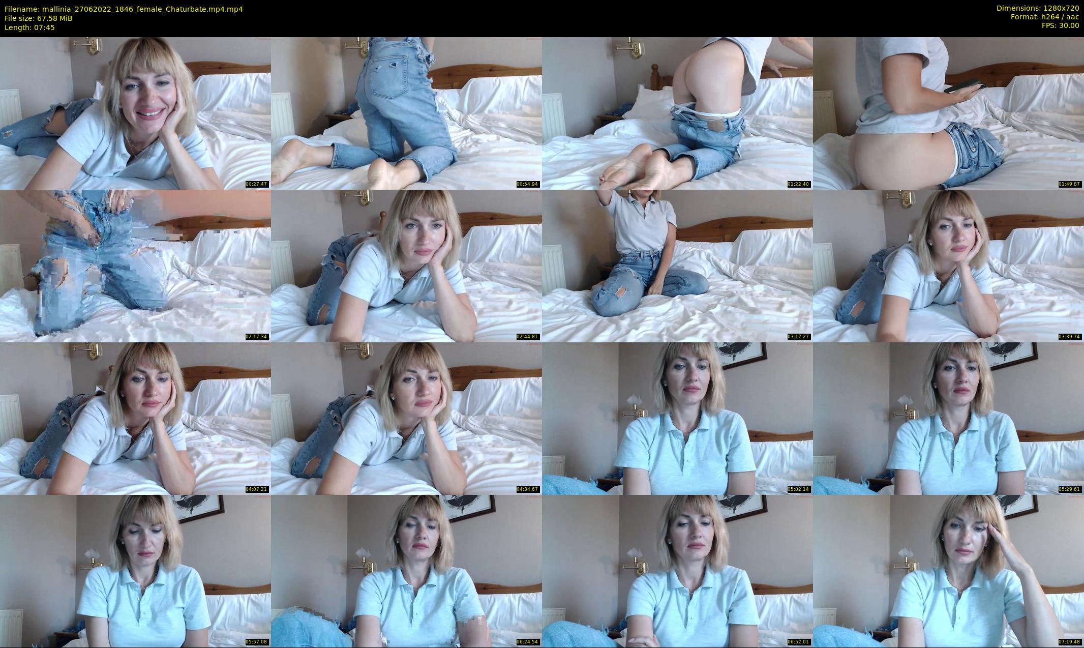 mallinia — 8 minute Chaturbate female cam show recording, 720p, Jun 27, 2022