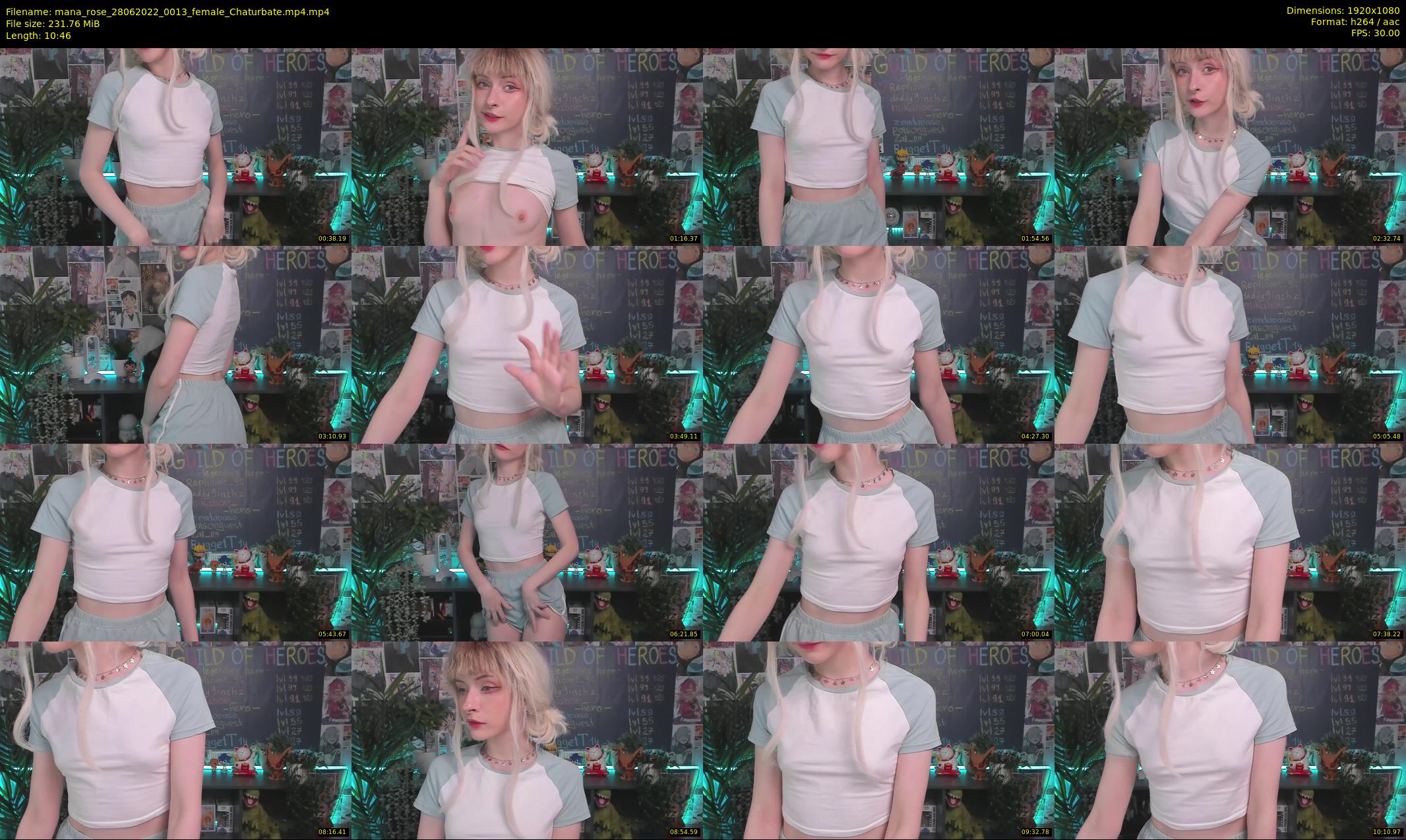 mana_rose — 11 minute Chaturbate female cam show recording, 1080p, Jun 28, 2022