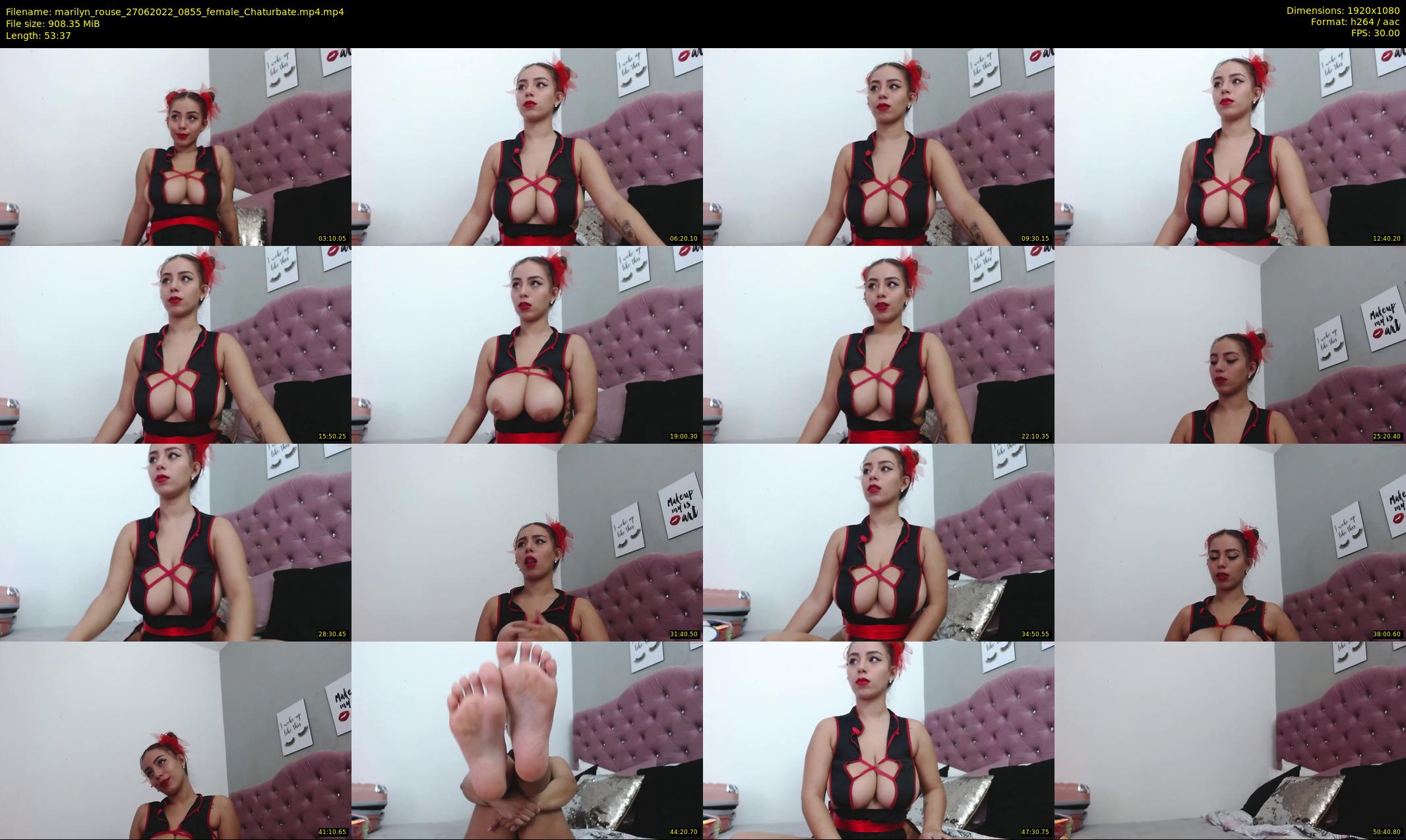 marilyn_rouse — 54 minute Chaturbate female cam show recording, 1080p, Jun 27, 2022