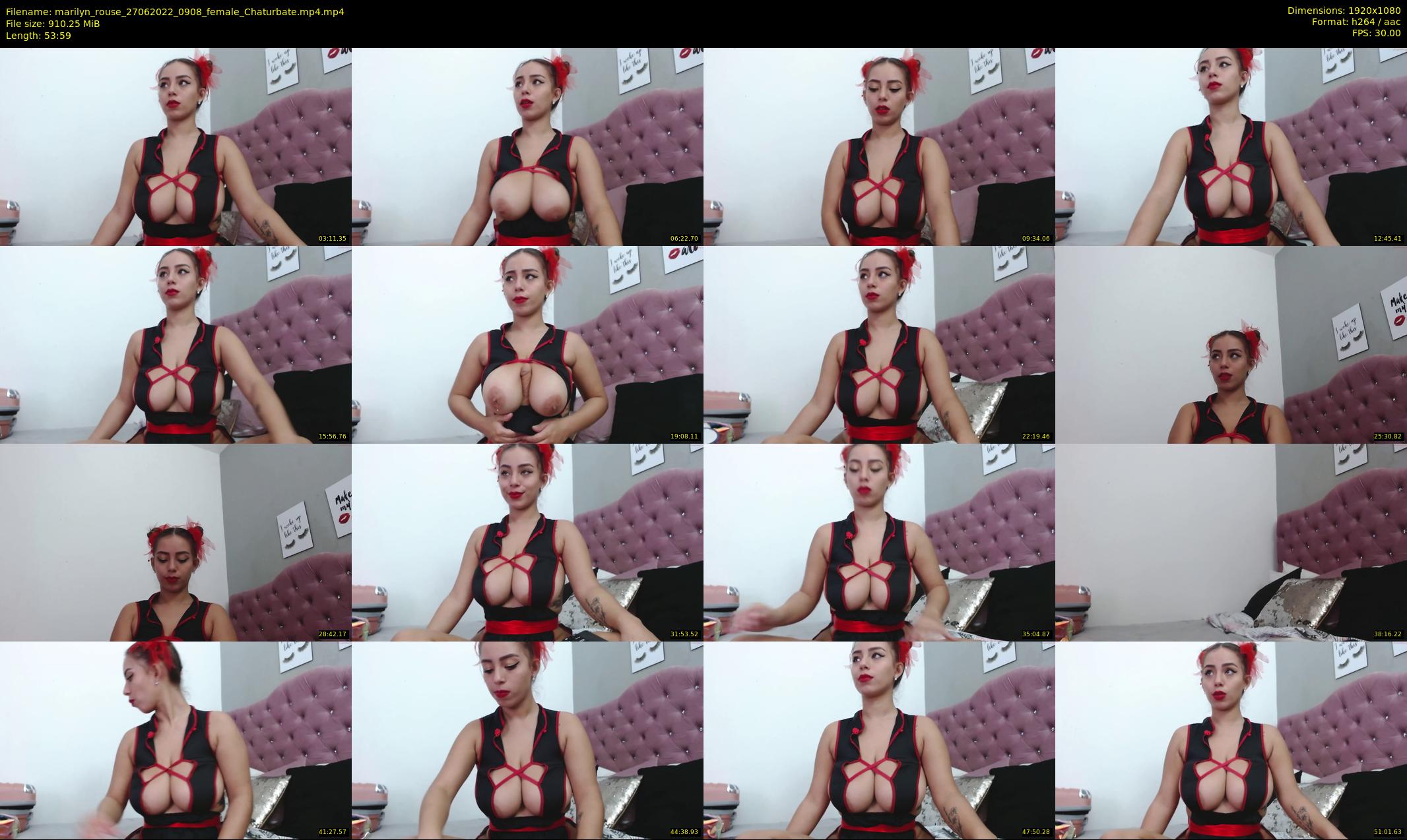 marilyn_rouse — 54 minute Chaturbate female cam show recording, 1080p, Jun 27, 2022