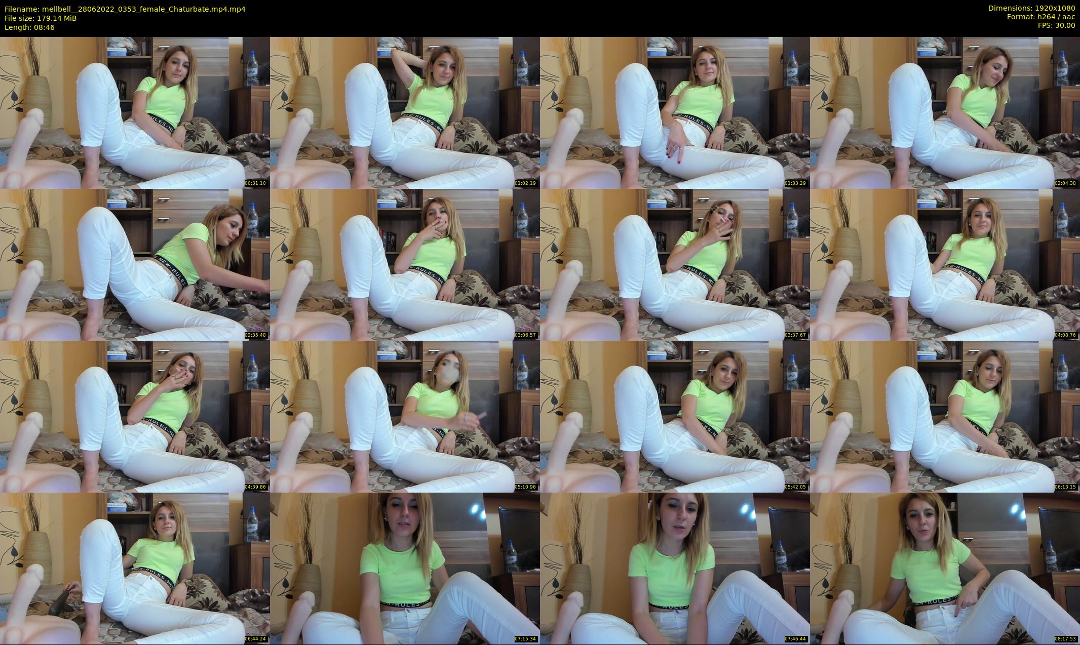 mellbell_ — 9 minute Chaturbate female cam show recording, 1080p, Jun 28, 2022