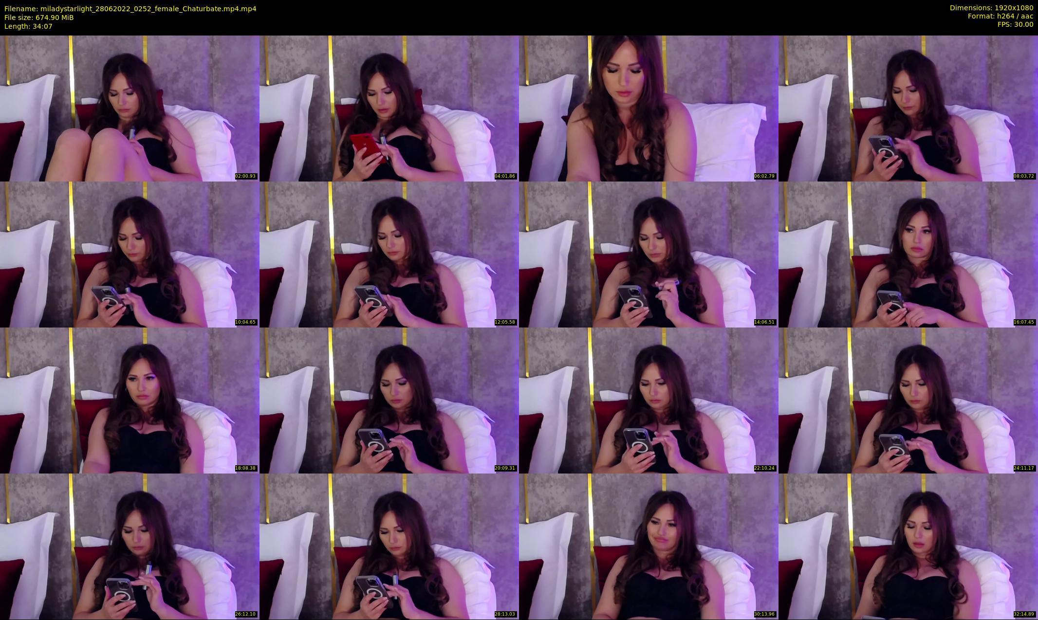 miladystarlight — 35 minute Chaturbate female cam show recording, 1080p, Jun 28, 2022