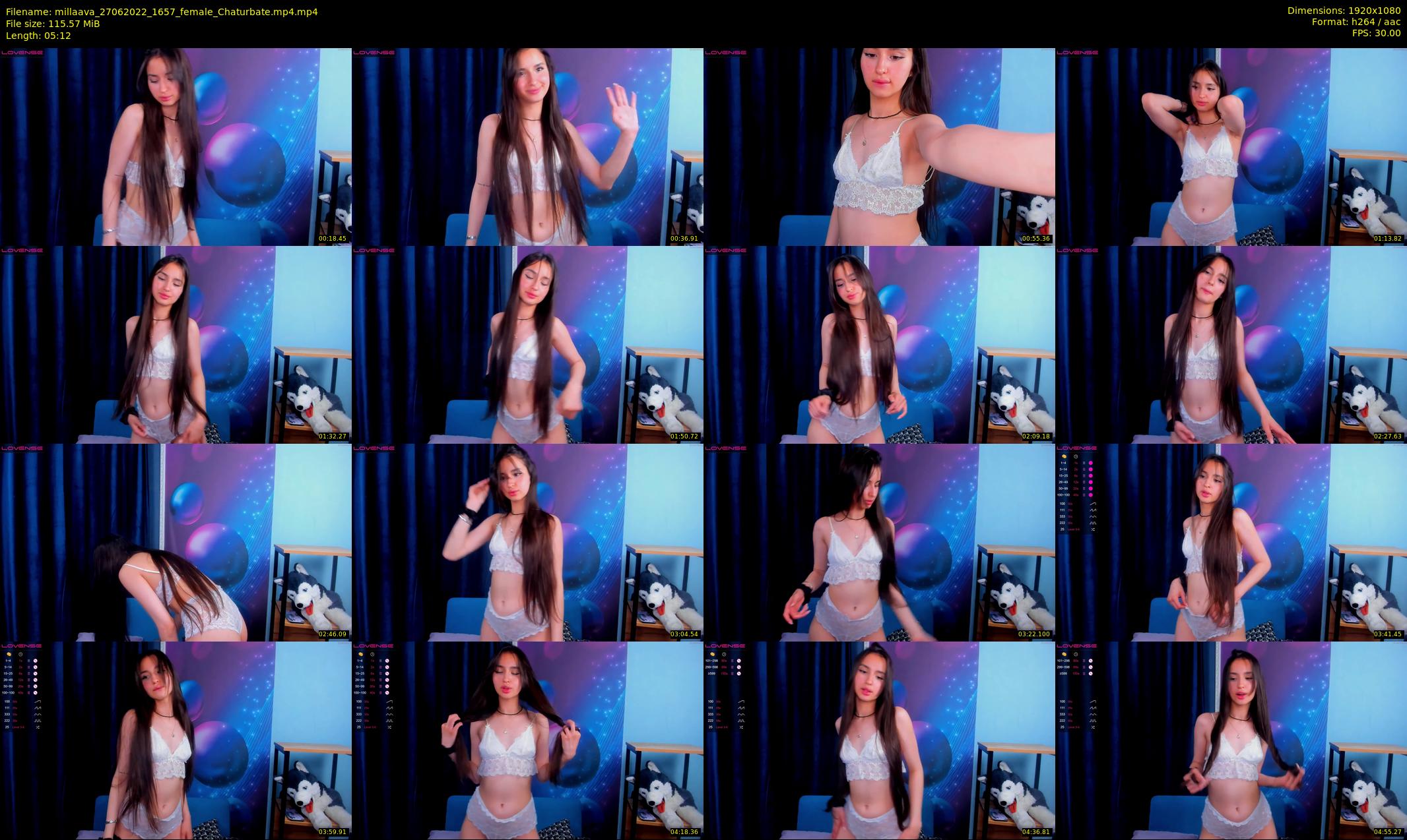 millaava — 6 minute Chaturbate female cam show recording, 1080p, Jun 27, 2022