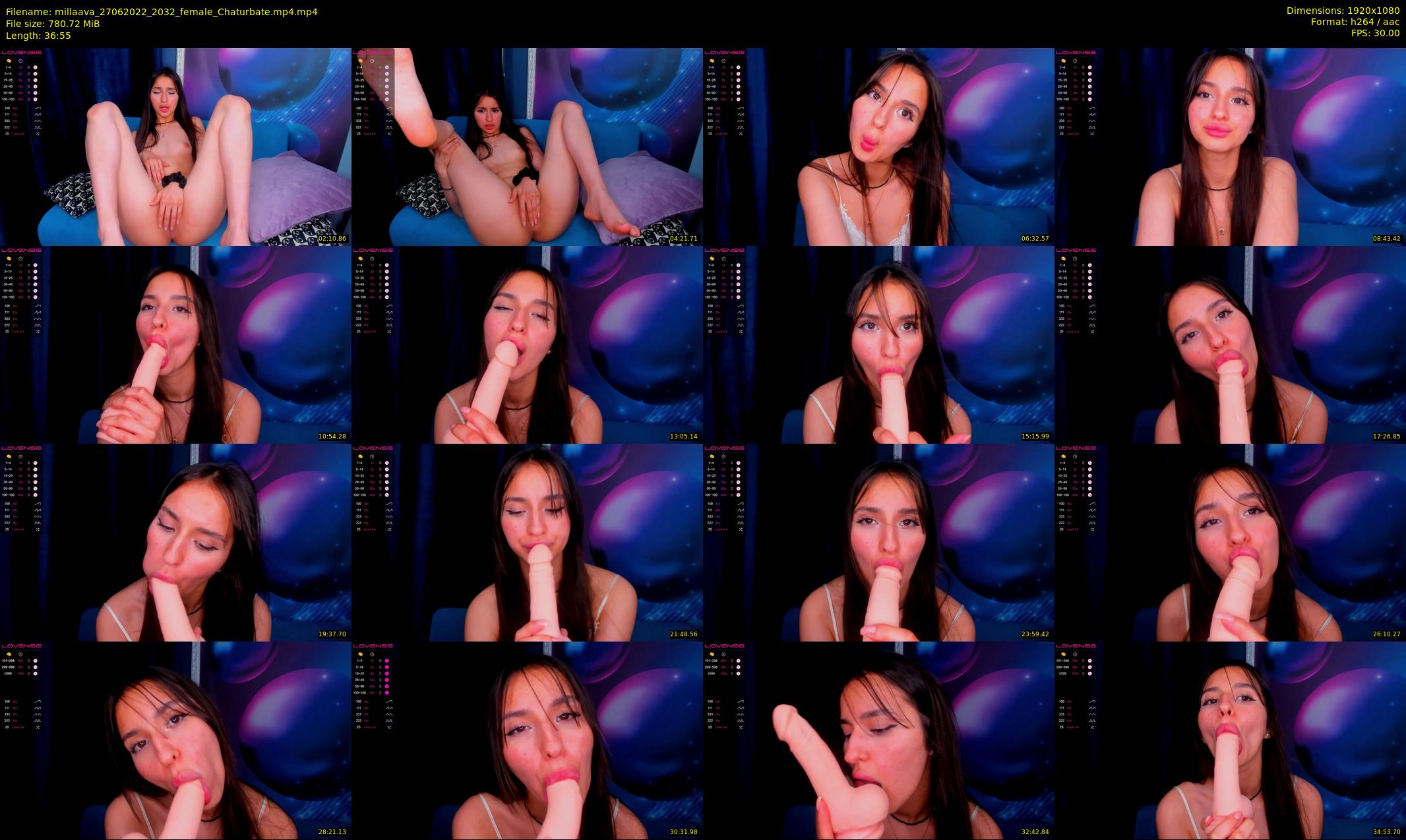 millaava — 37 minute Chaturbate female cam show recording, 1080p, Jun 27, 2022