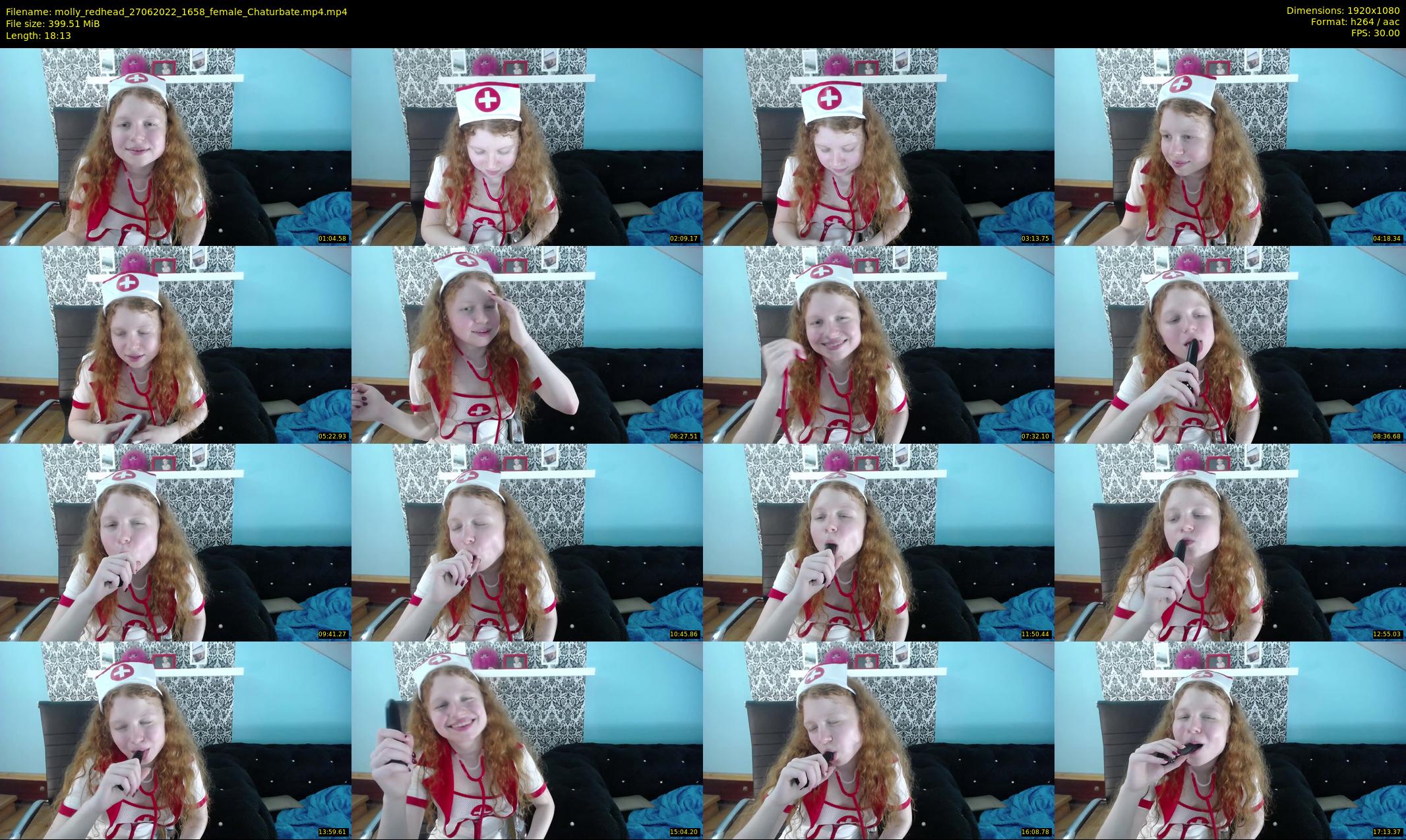 molly_redhead — 19 minute Chaturbate female cam show recording, 1080p, Jun 27, 2022
