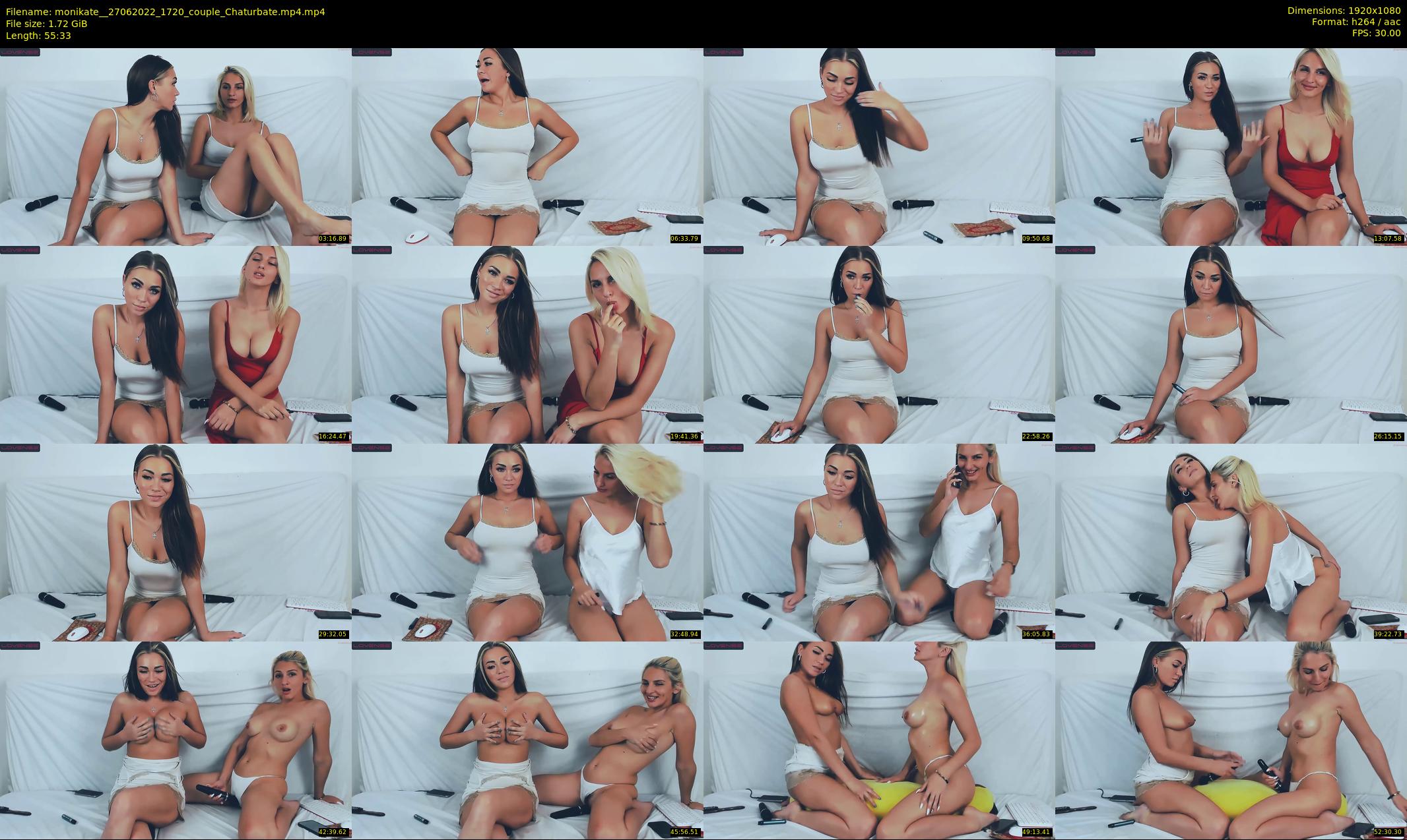 monikate_ — 56 minute Chaturbate couple cam show recording, 1080p, Jun 27, 2022