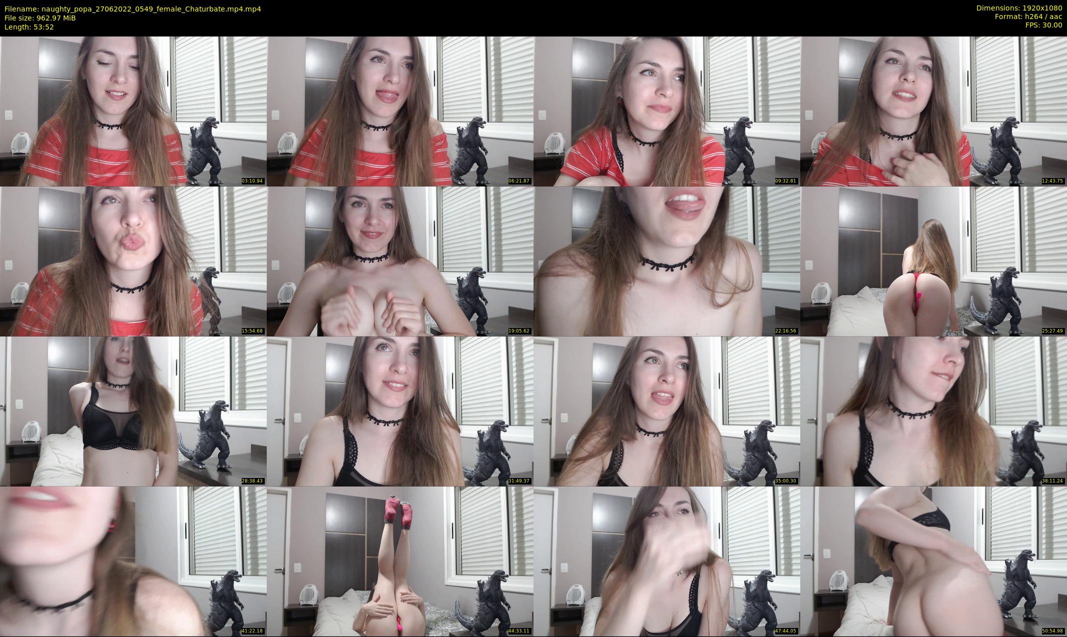 naughty_popa — 54 minute Chaturbate female cam show recording, 1080p, Jun 27, 2022