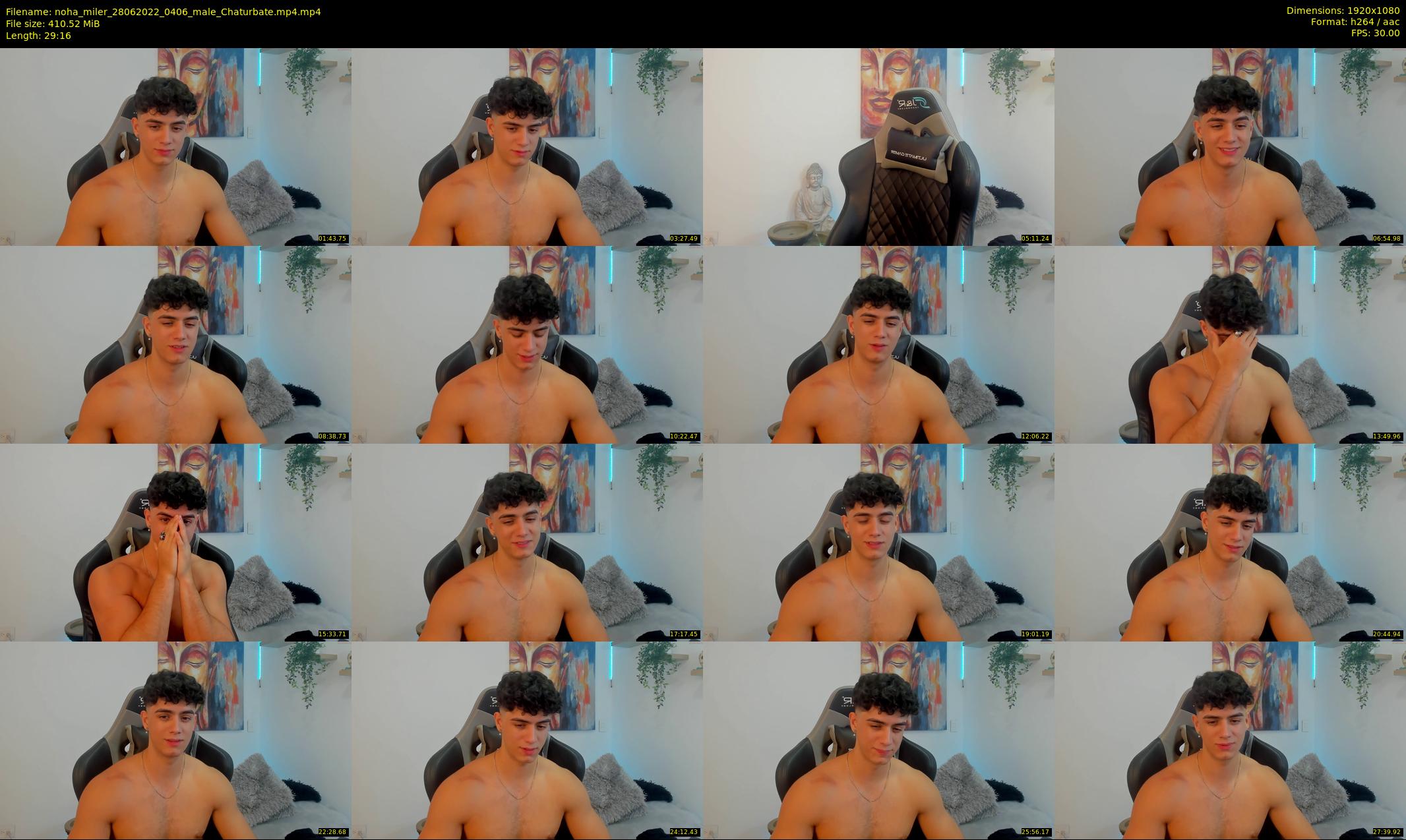 noha_miler — 30 minute Chaturbate male cam show recording, 1080p, Jun 28, 2022