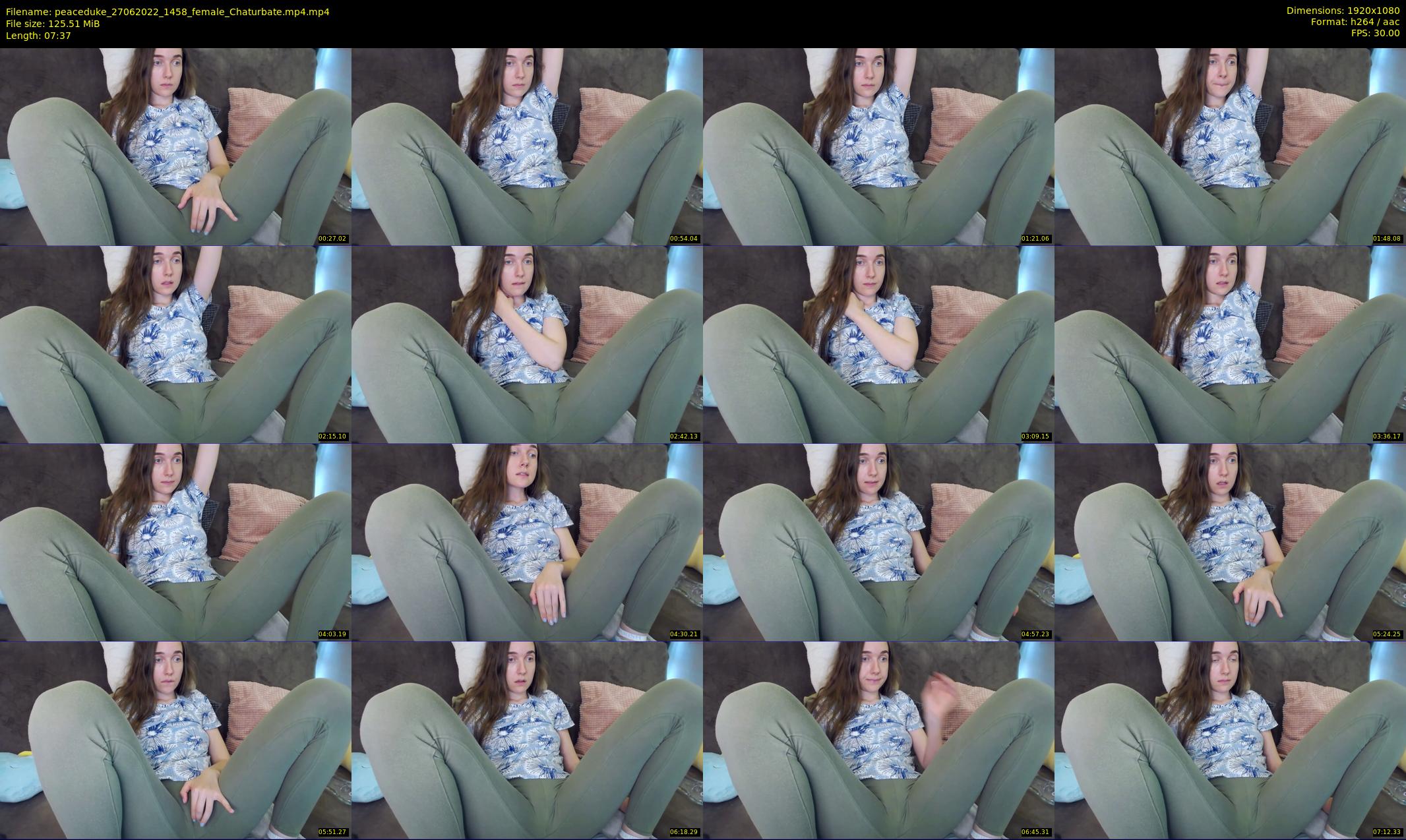 peaceduke — 8 minute Chaturbate female cam show recording, 1080p, Jun 27, 2022