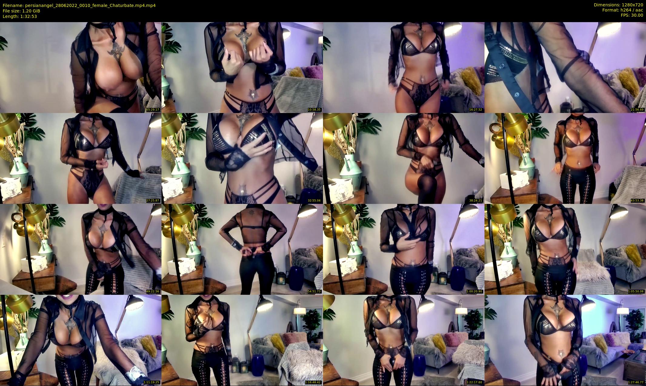 persianangel — 93 minute Chaturbate female cam show recording, 720p, Jun 28, 2022