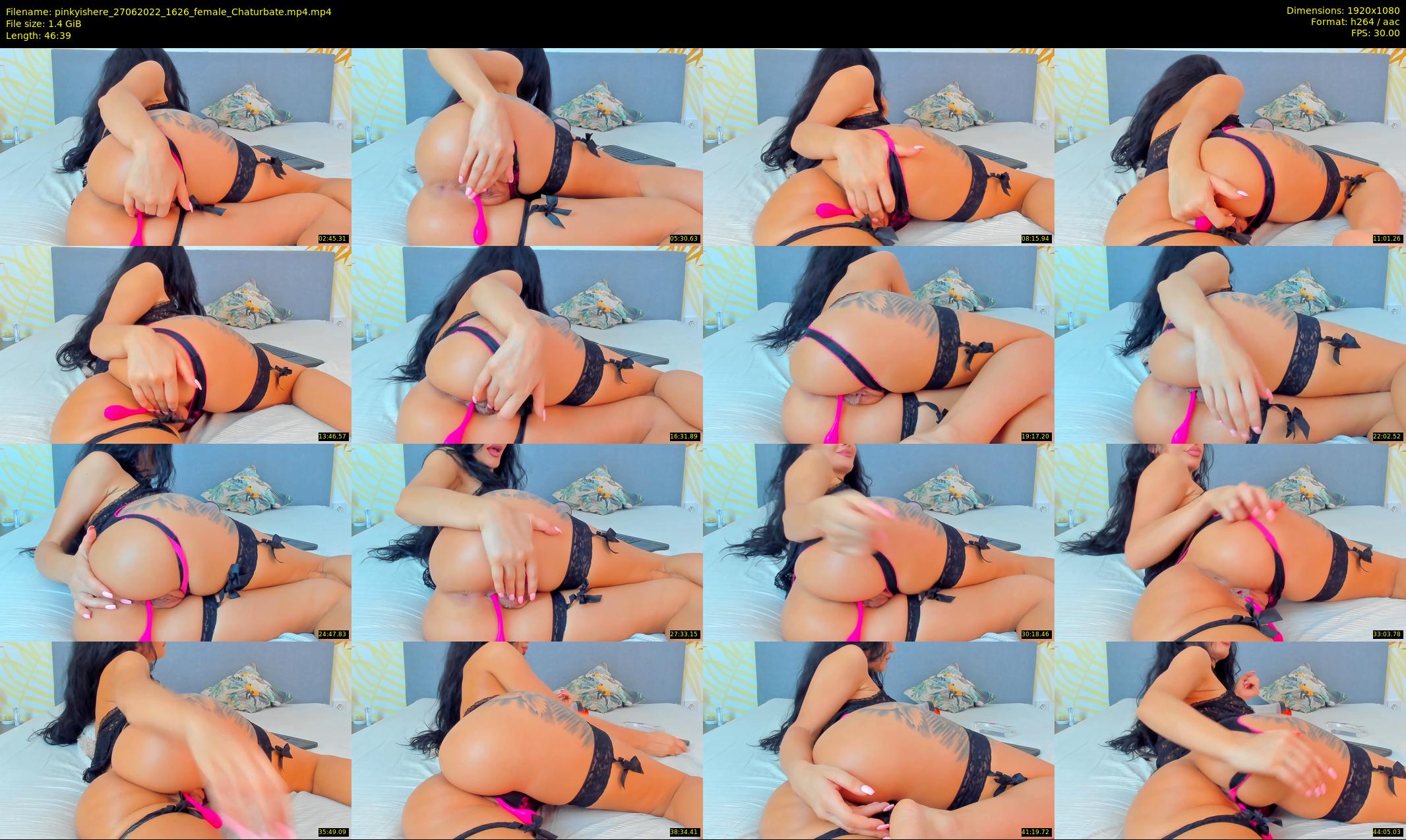 pinkyishere — 47 minute Chaturbate female cam show recording, 1080p, Jun 27, 2022