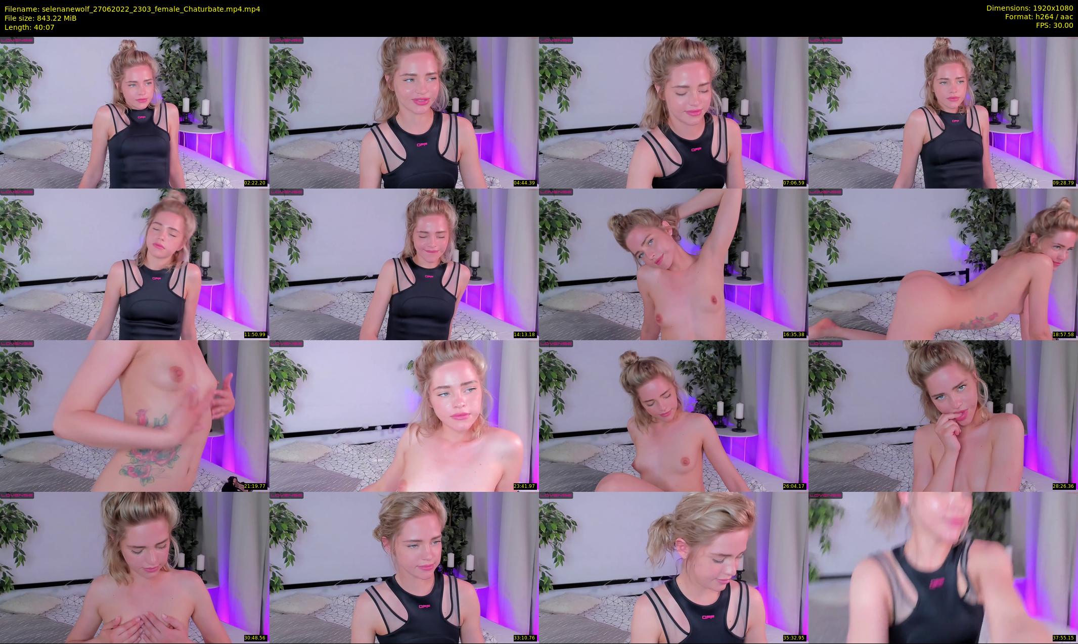 selenanewolf — 41 minute Chaturbate couple cam show recording, 1080p, Jun 27, 2022