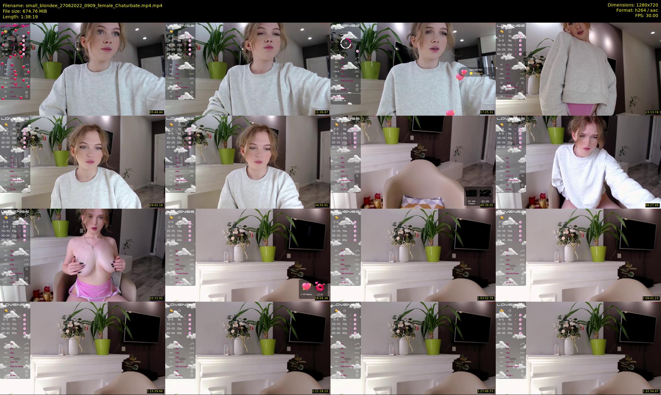 small_blondee — 99 minute Chaturbate female cam show recording, 720p, Jun 27, 2022