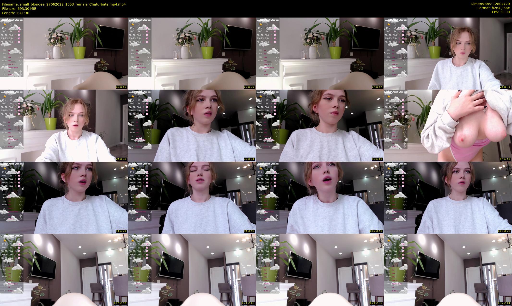 small_blondee — 102 minute Chaturbate female cam show recording, 720p, Jun 27, 2022