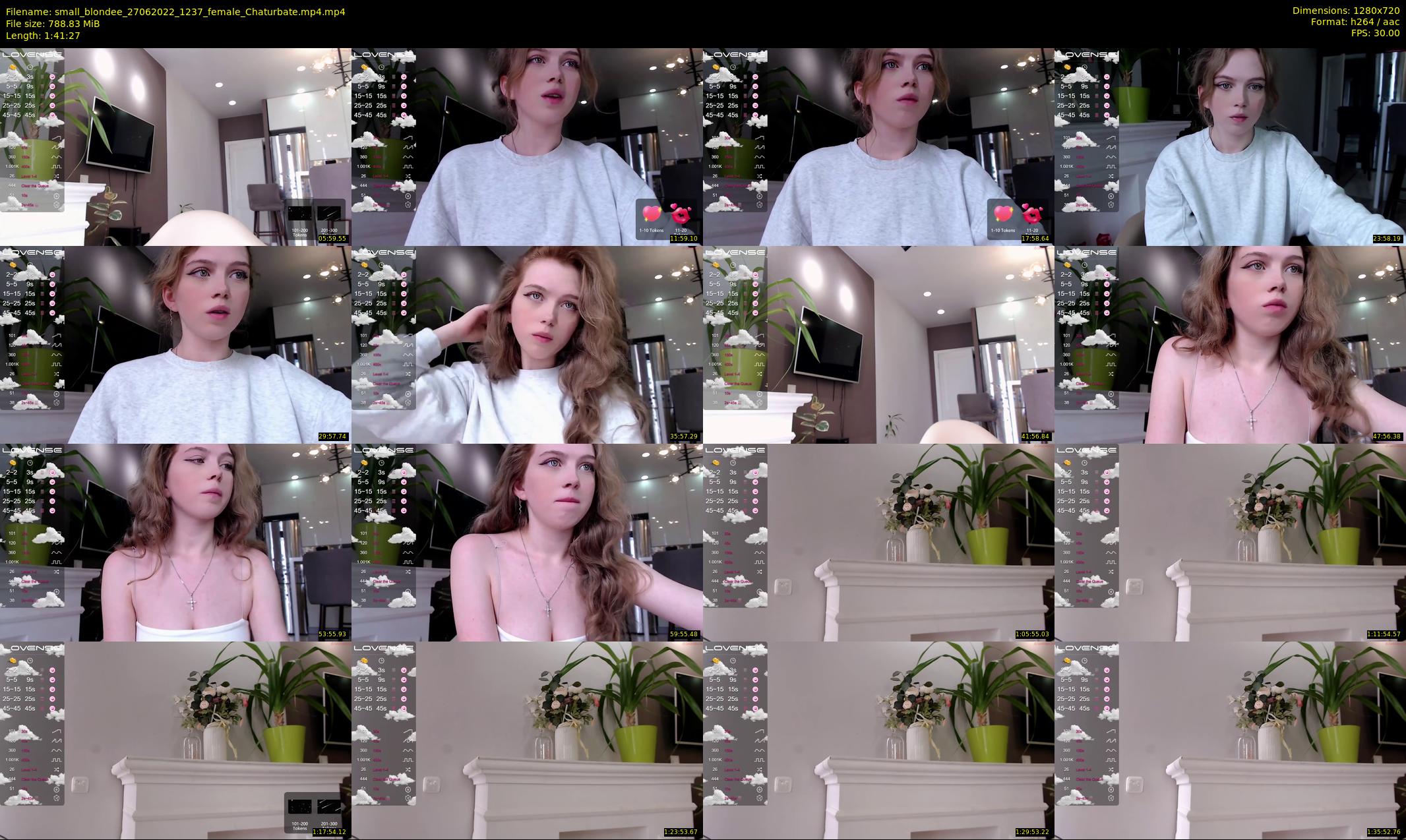 small_blondee — 102 minute Chaturbate female cam show recording, 720p, Jun 27, 2022
