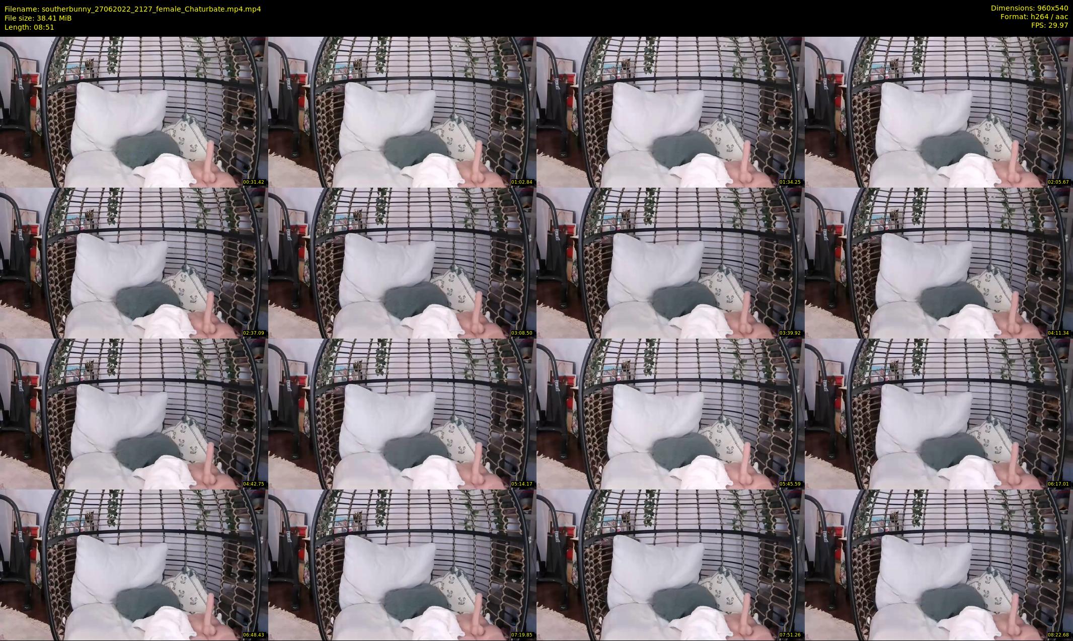 southerbunny — 9 minute Chaturbate female cam show recording, 480p, Jun 27, 2022
