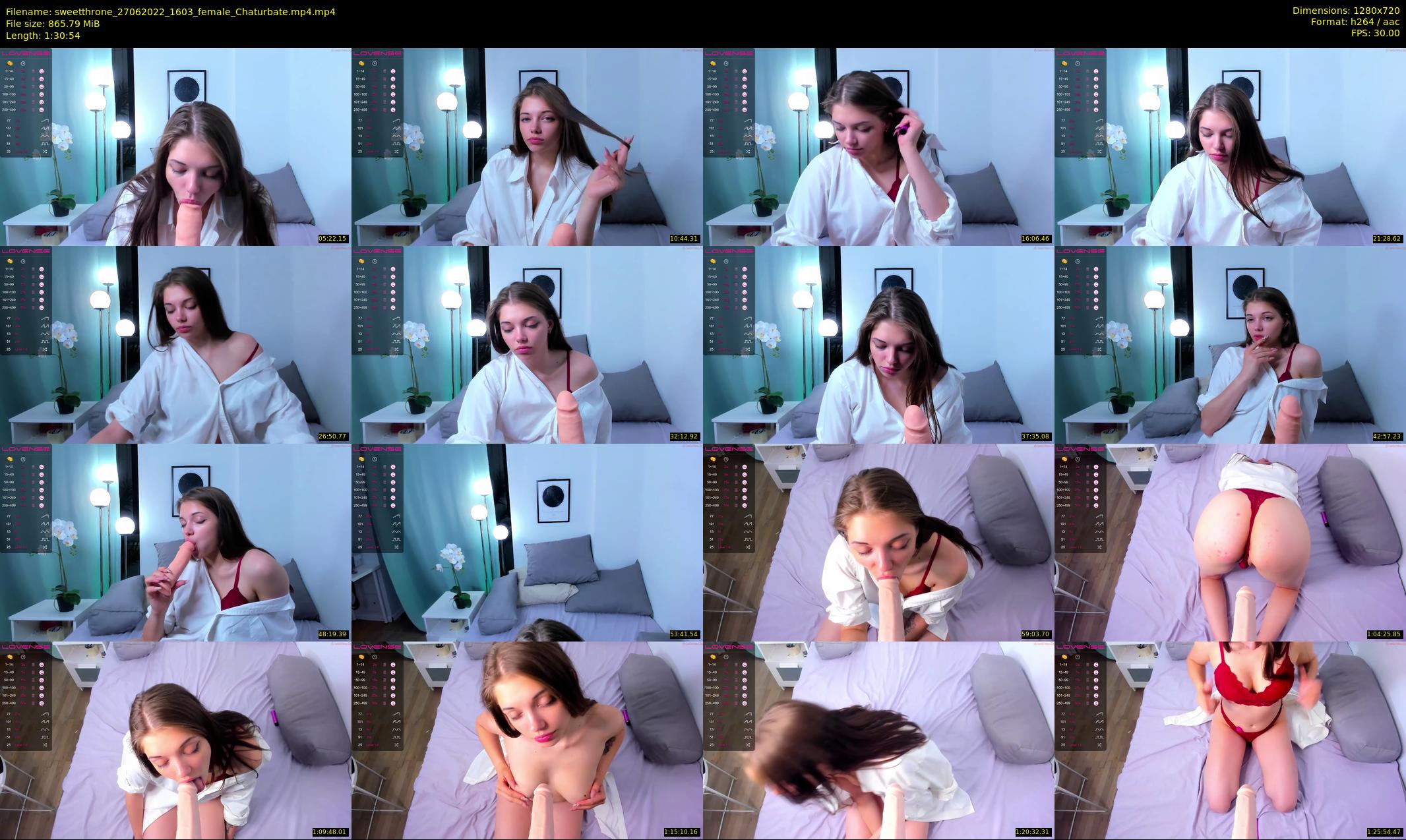 sweetthrone — 91 minute Chaturbate couple cam show recording, 720p, Jun 27, 2022
