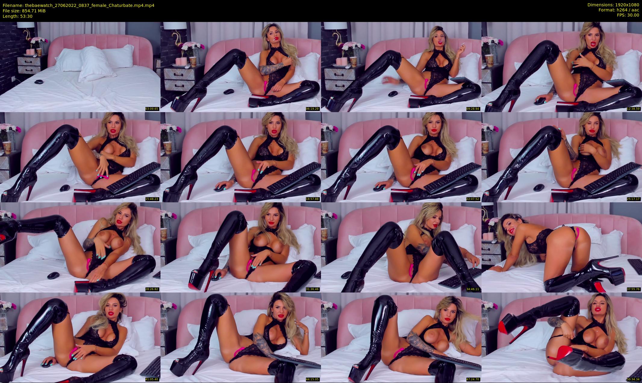 thebaewatch — 54 minute Chaturbate female cam show recording, 1080p, Jun 27, 2022