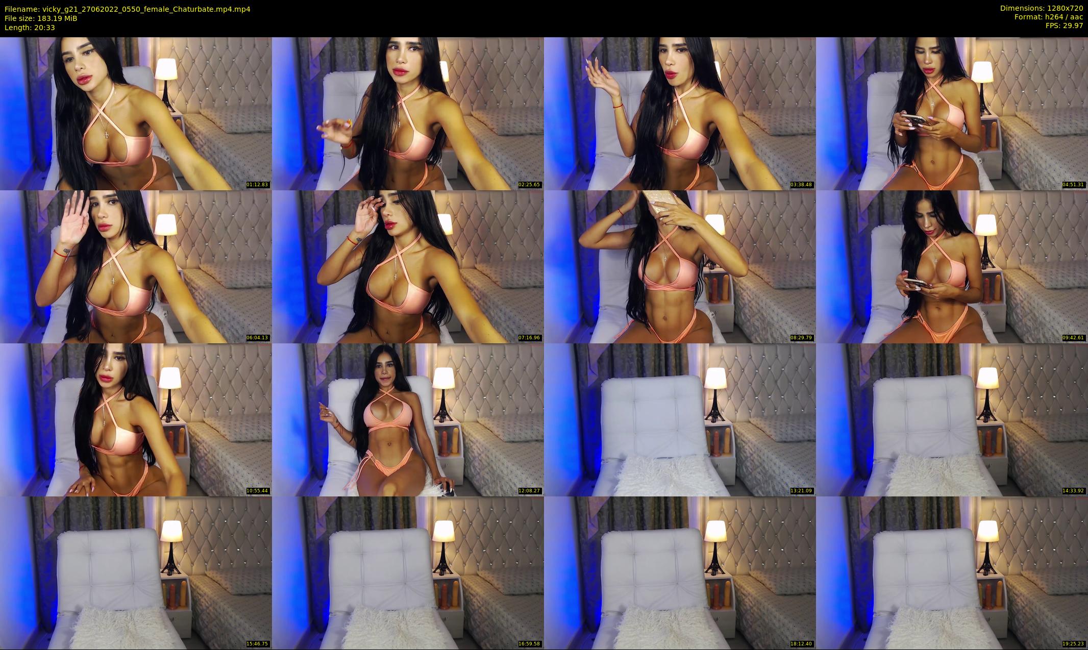 vicky_g21 — 21 minute Chaturbate female cam show recording, 720p, Jun 27, 2022