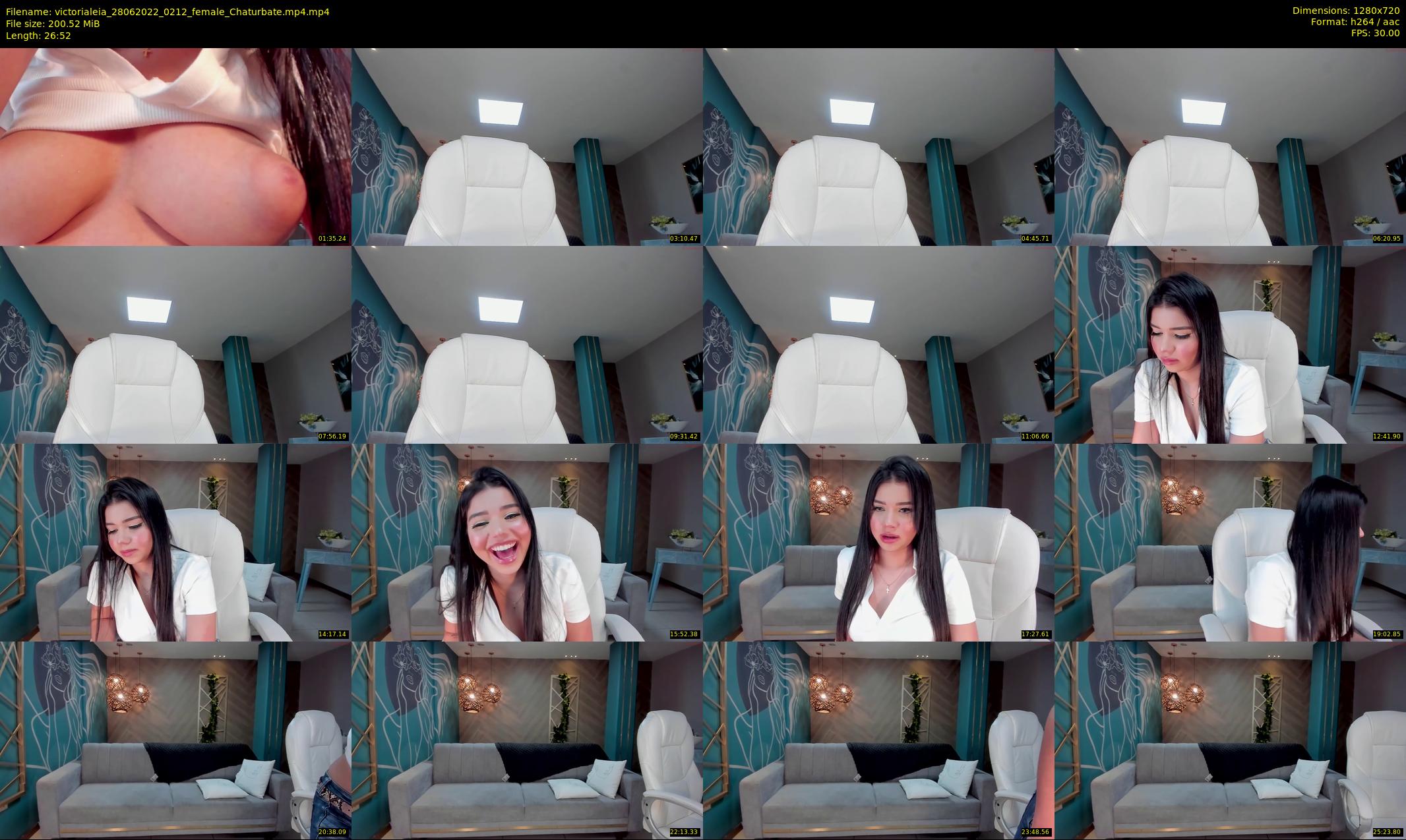victorialeia — 27 minute Chaturbate female cam show recording, 720p, Jun 28, 2022