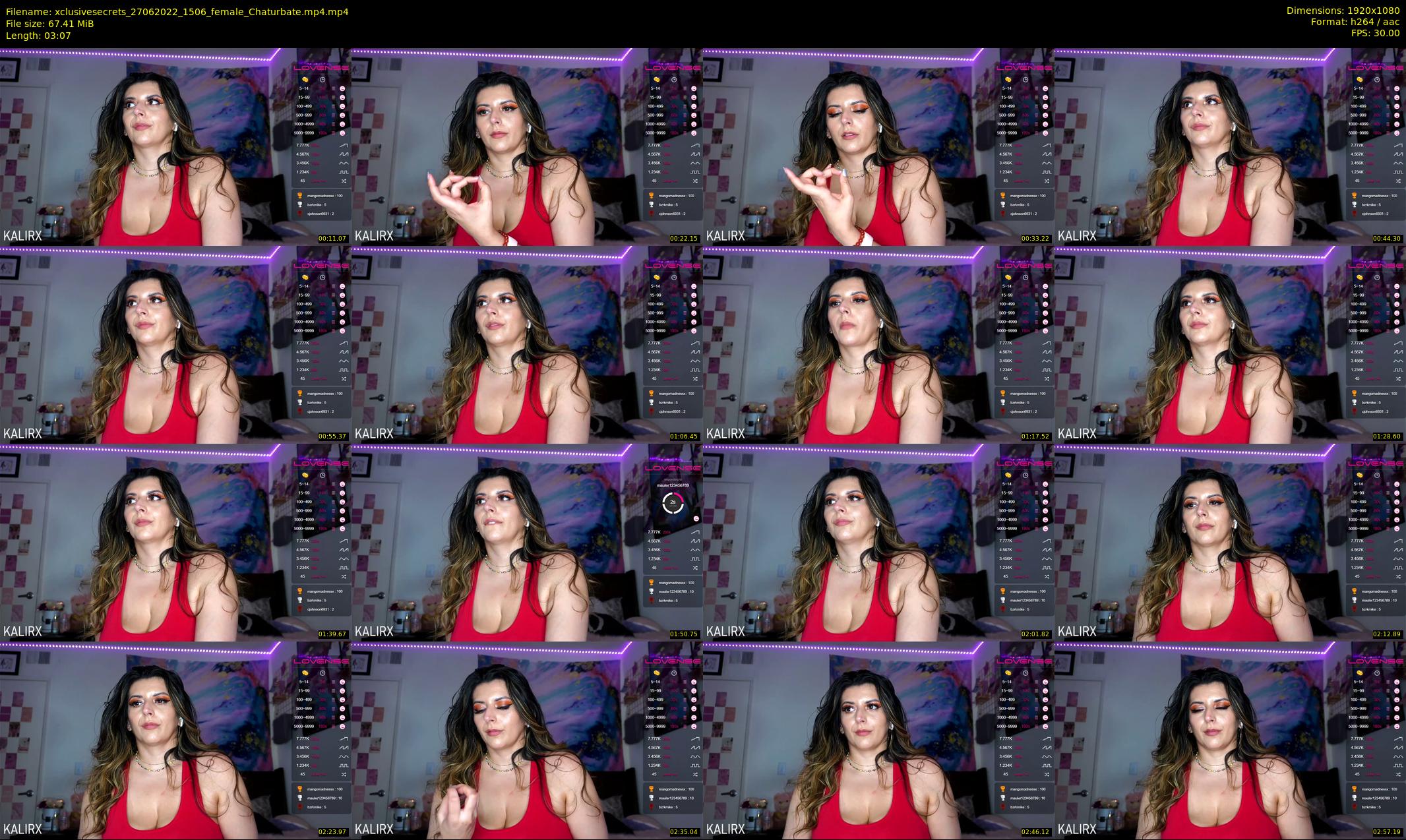 xclusivesecrets — 4 minute Chaturbate female cam show recording, 1080p, Jun 27, 2022