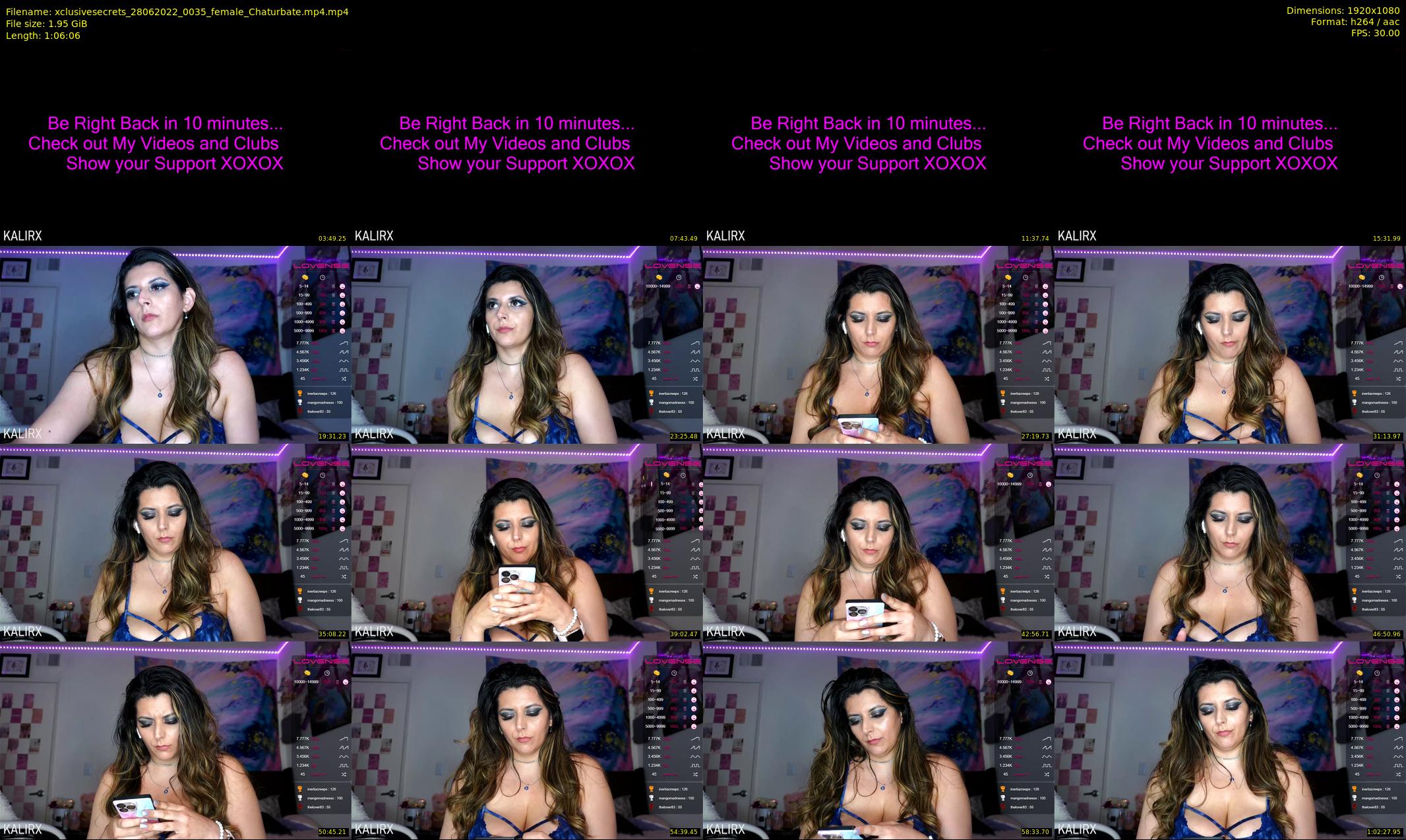 xclusivesecrets — 67 minute Chaturbate female cam show recording, 1080p, Jun 28, 2022