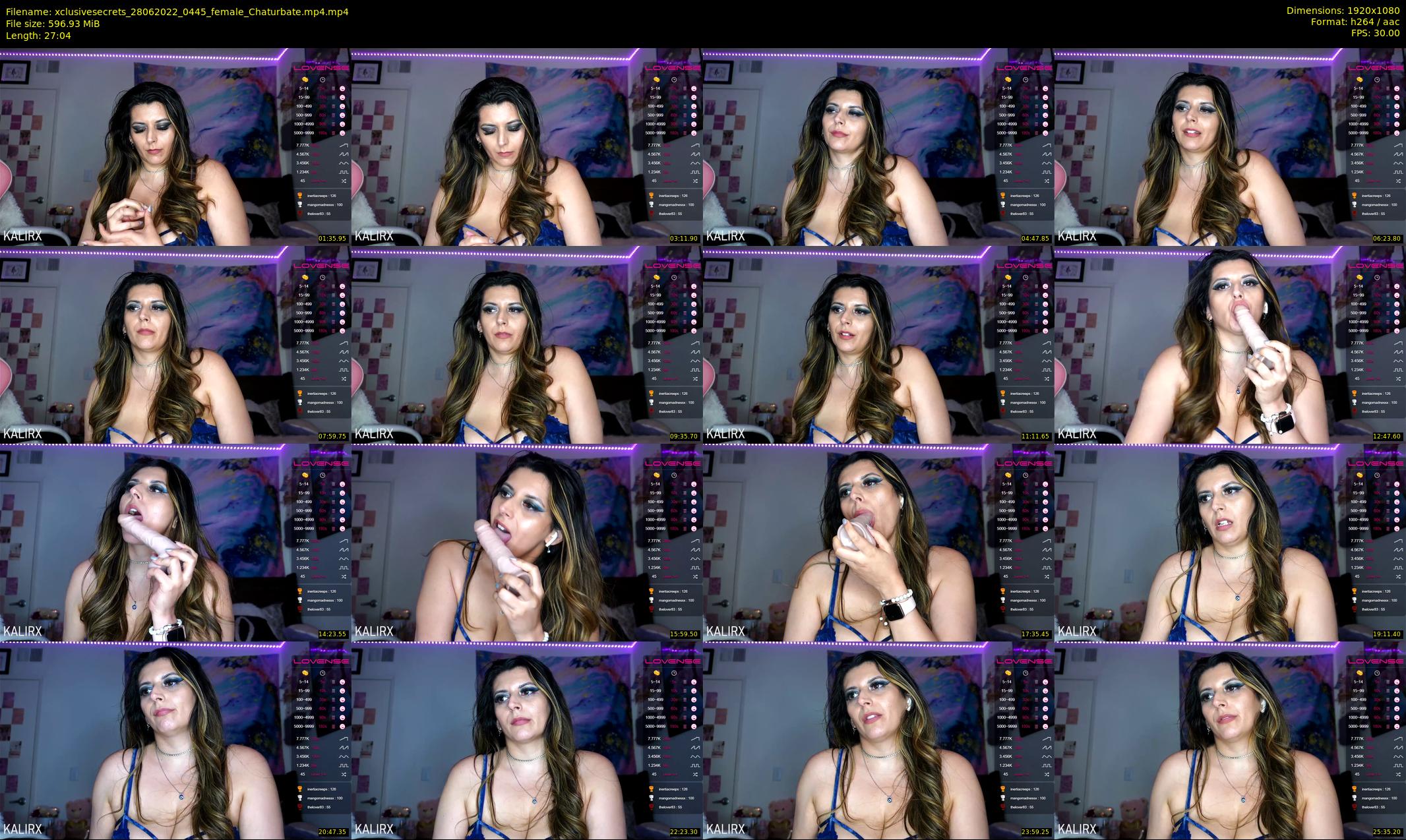 xclusivesecrets — 28 minute Chaturbate female cam show recording, 1080p, Jun 28, 2022
