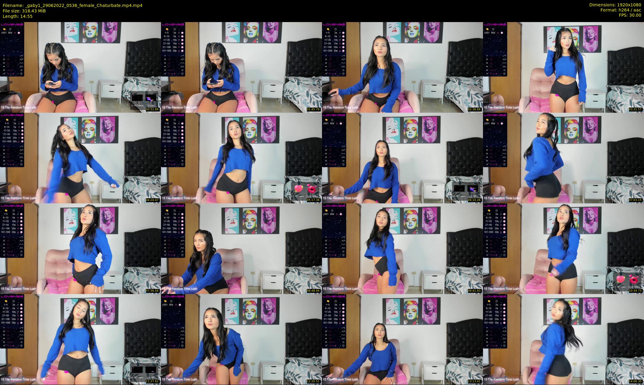 _gaby1 — 15 minute Chaturbate female cam show recording, 1080p, Jun 29, 2022