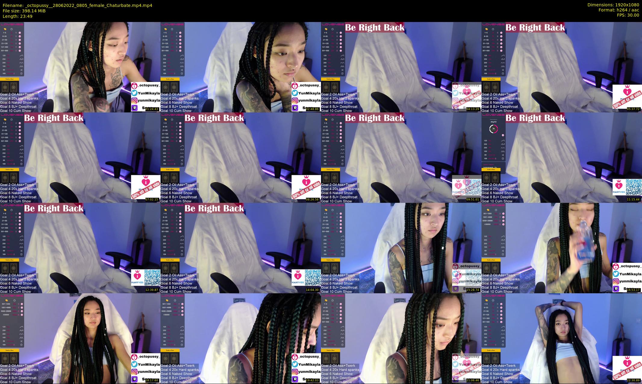 _octopussy_ — 24 minute Chaturbate female cam show recording, 1080p, Jun 28, 2022