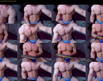 adam_muscle_ — 12 minute Chaturbate male cam show recording, 1080p, Jun 28, 2022