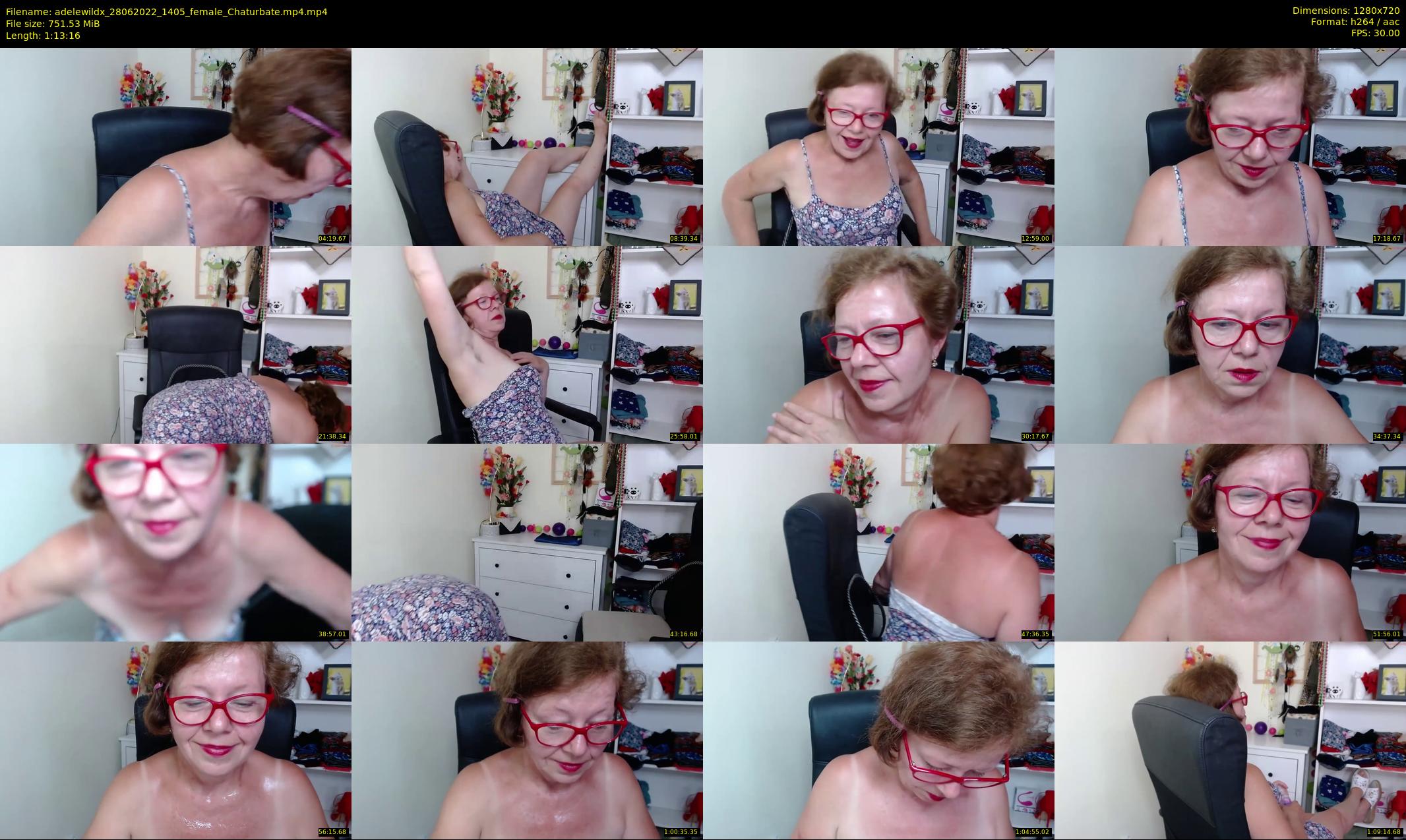 adelewildx — 74 minute Chaturbate female cam show recording, 720p, Jun 28, 2022