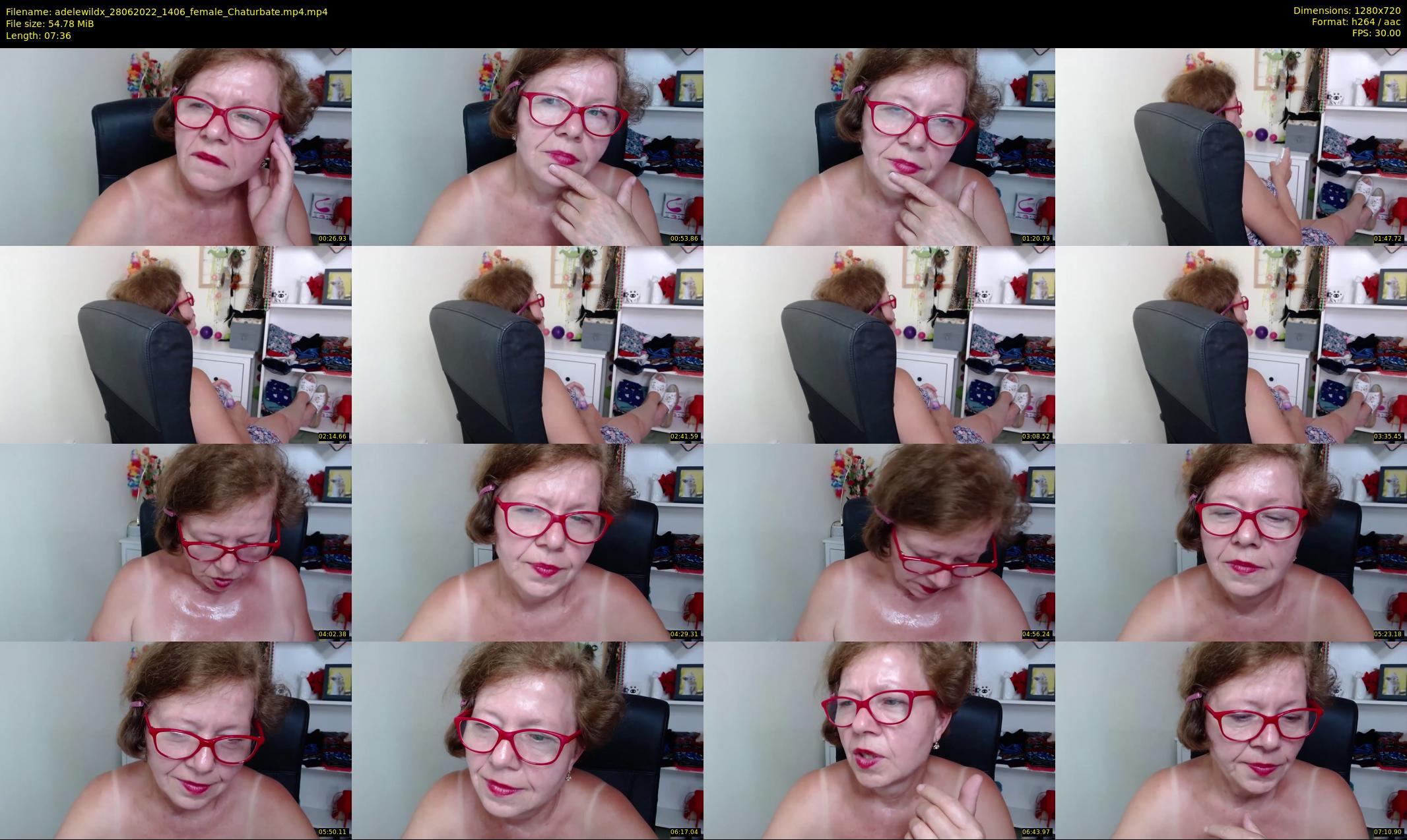 adelewildx — 8 minute Chaturbate female cam show recording, 720p, Jun 28, 2022