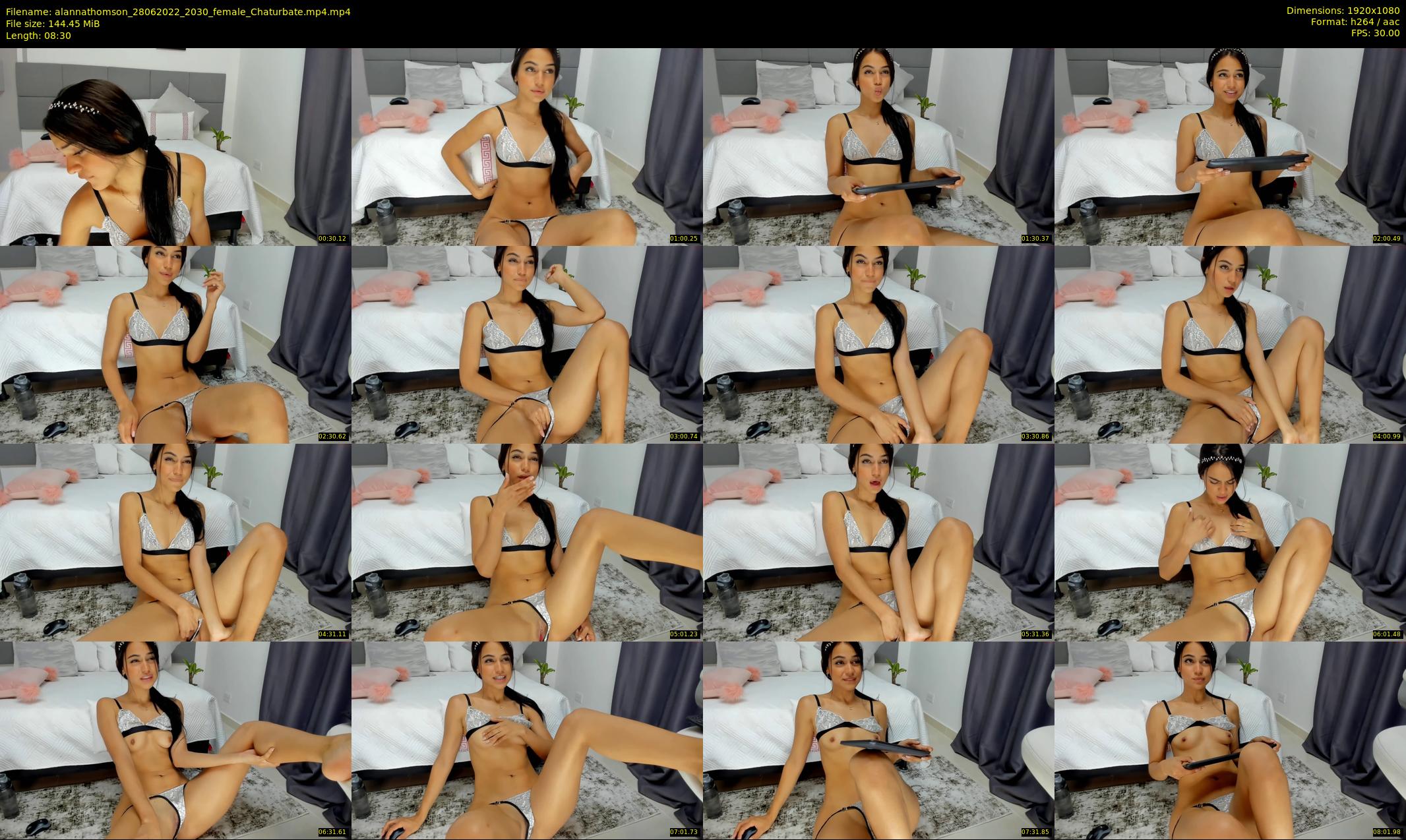 alannathomson — 9 minute Chaturbate female cam show recording, 1080p, Jun 28, 2022