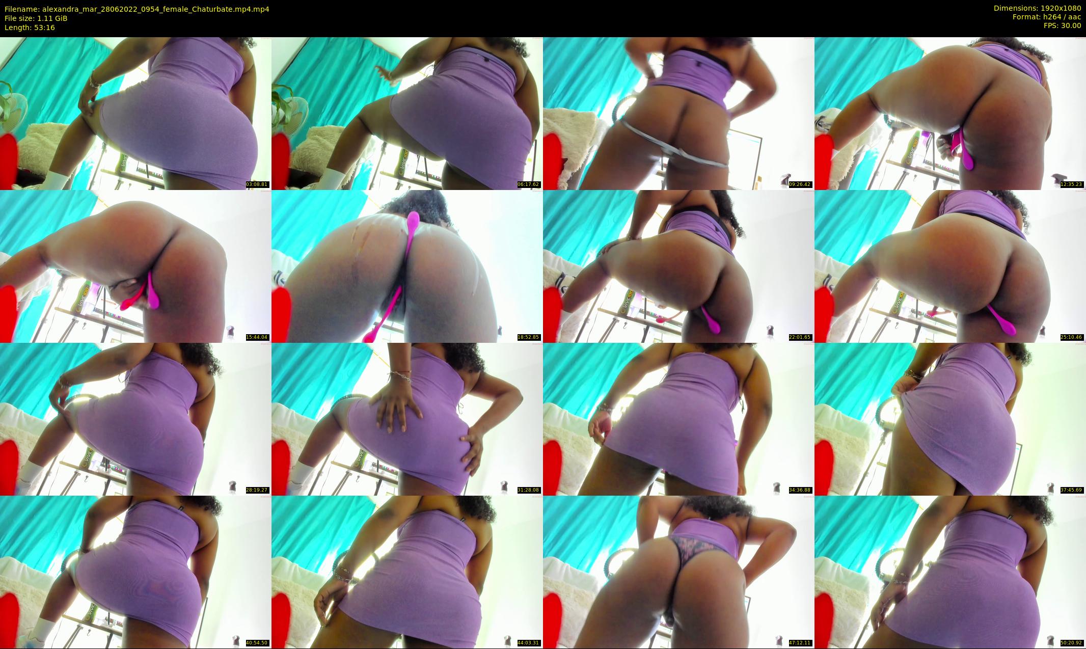 alexandra_mar — 54 minute Chaturbate female cam show recording, 1080p, Jun 28, 2022