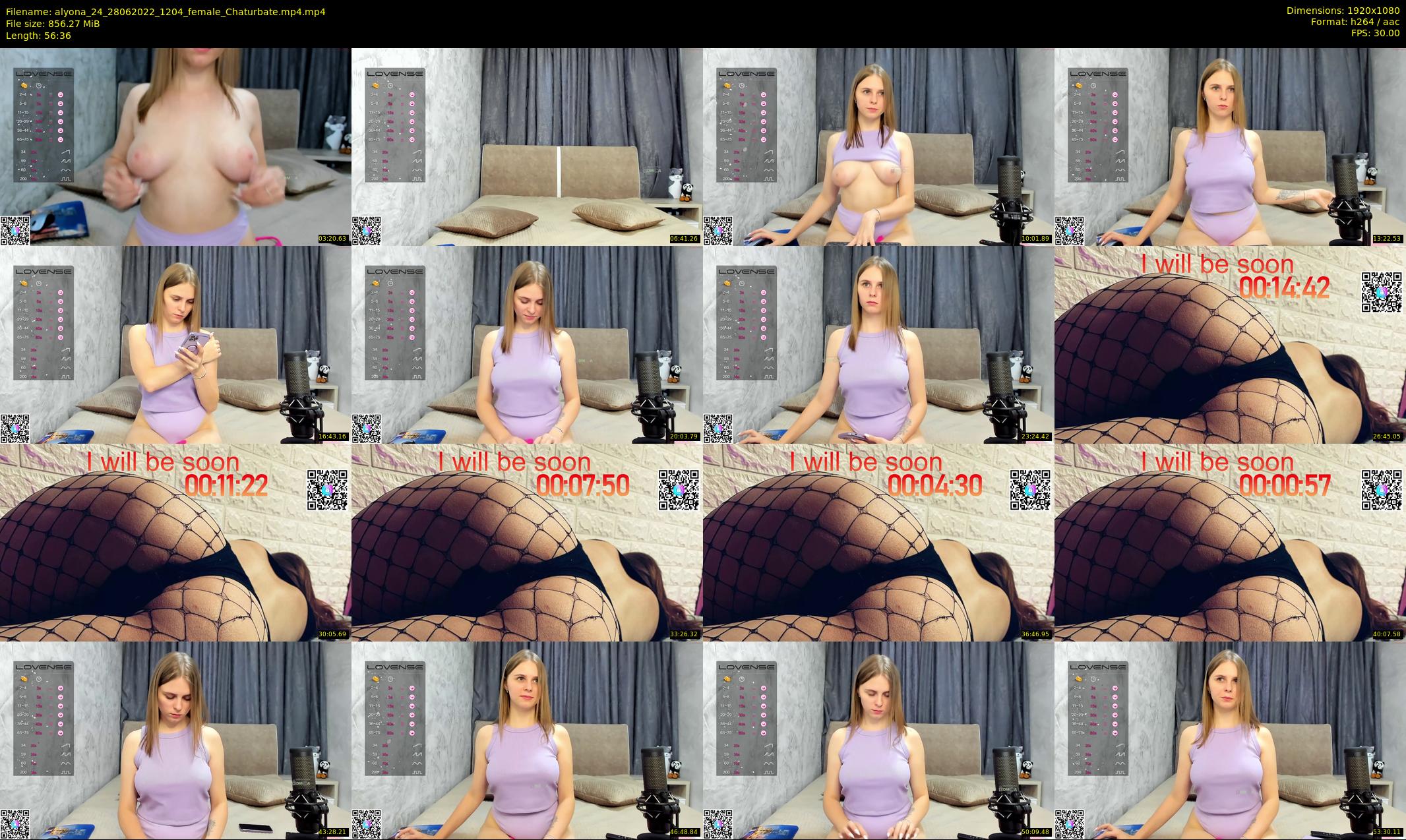 alyona_24 — 57 minute Chaturbate female cam show recording, 1080p, Jun 28, 2022