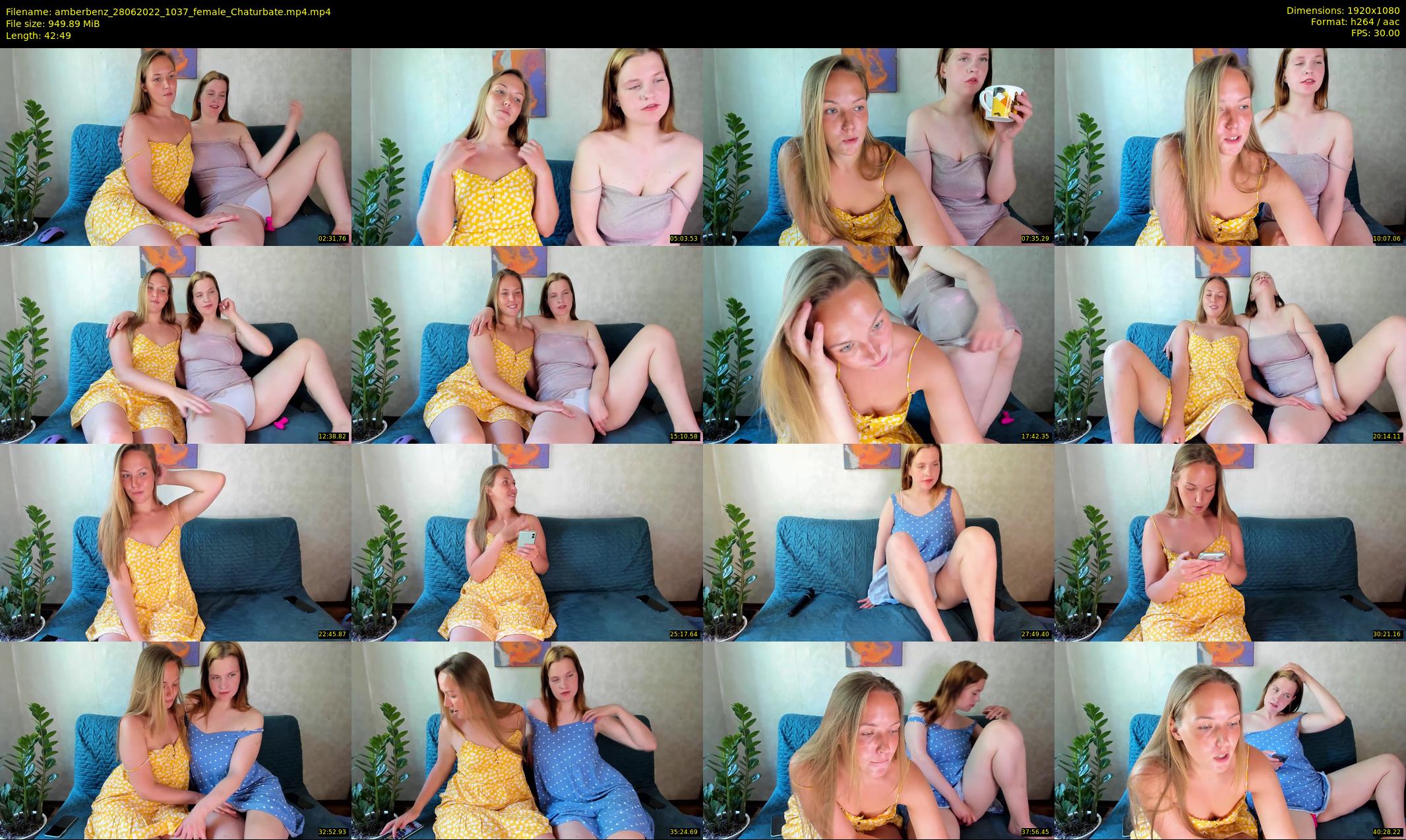 amberbenz — 43 minute Chaturbate couple cam show recording, 1080p, Jun 28, 2022