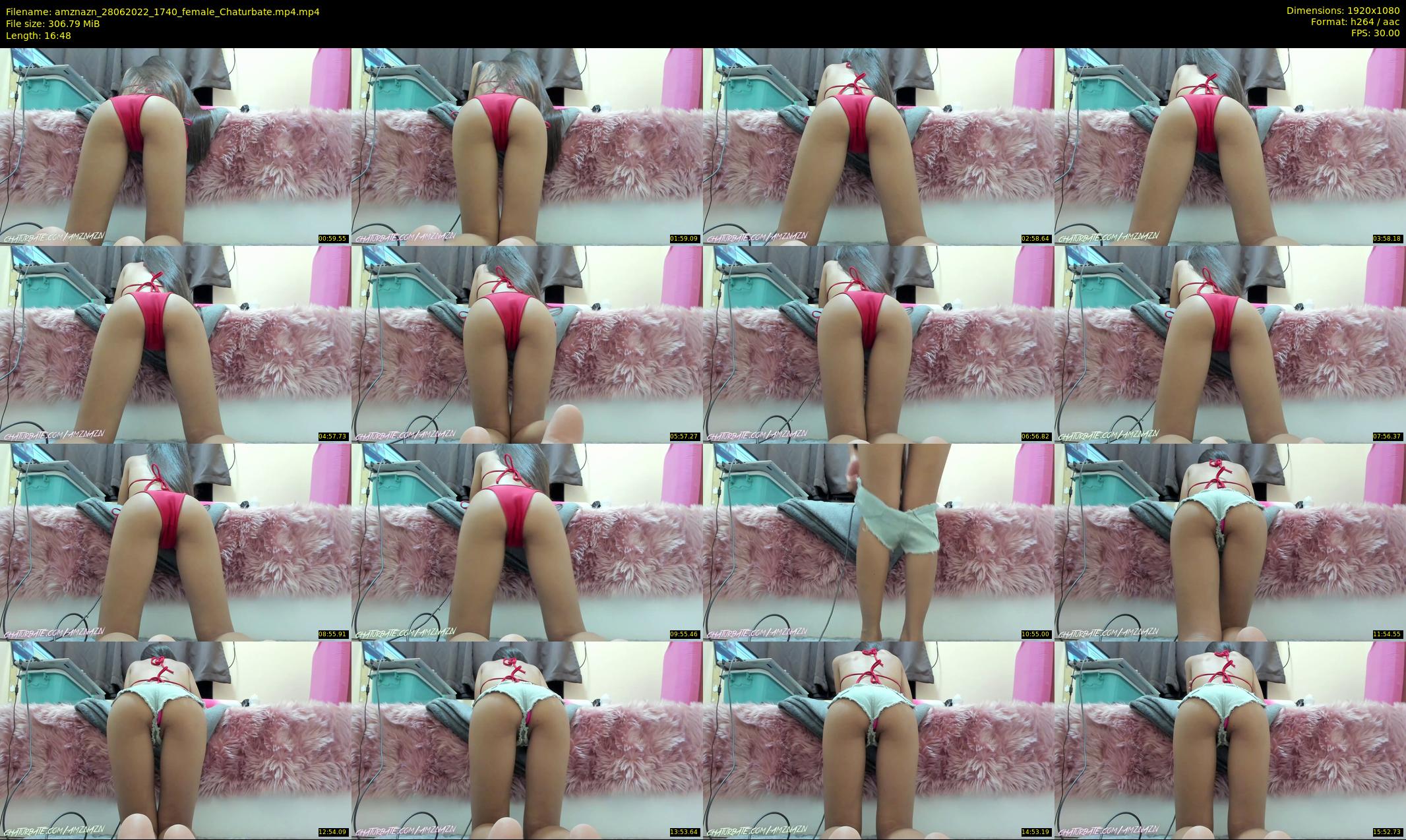 amznazn — 17 minute Chaturbate female cam show recording, 1080p, Jun 28, 2022