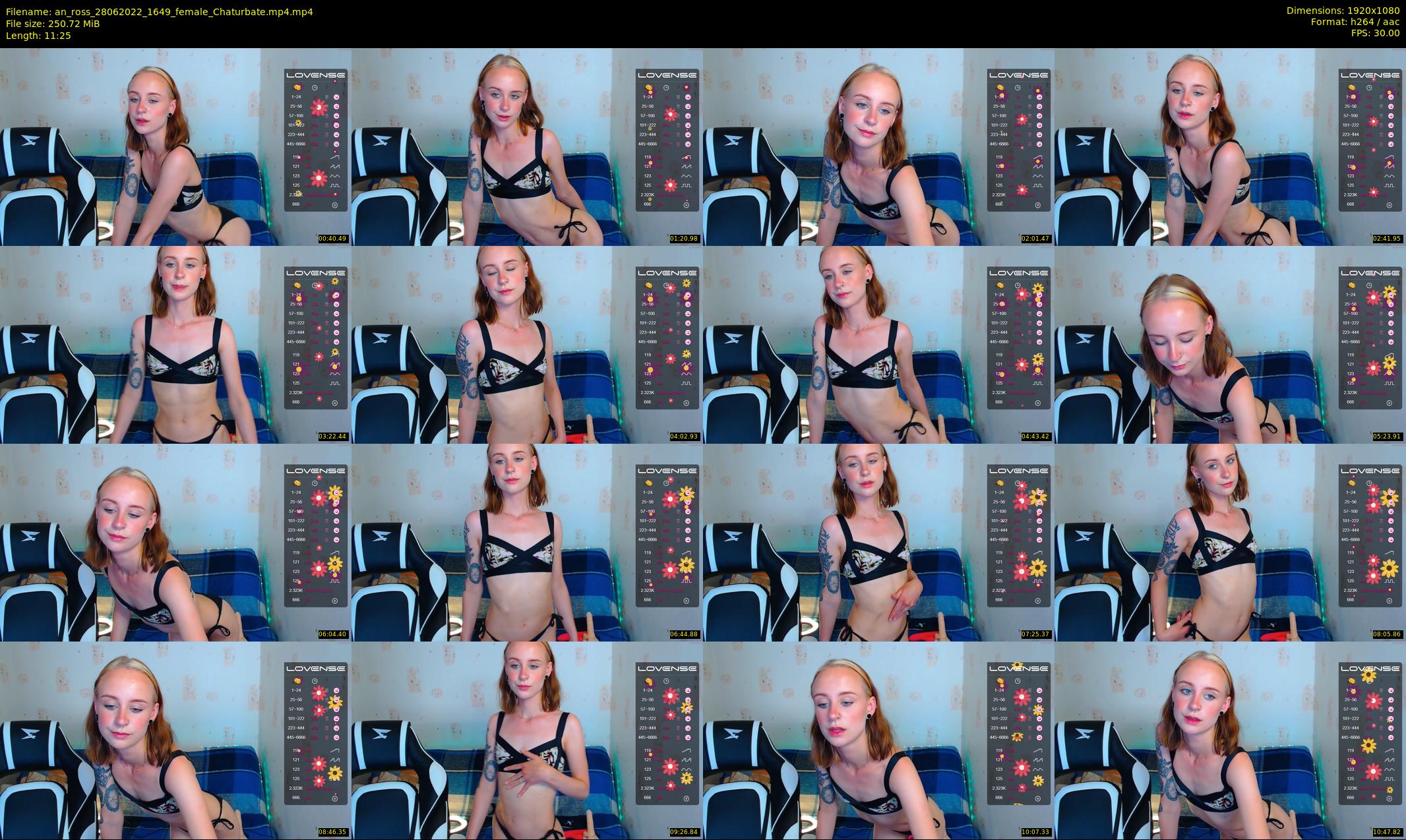 an_ross — 12 minute Chaturbate female cam show recording, 1080p, Jun 28, 2022