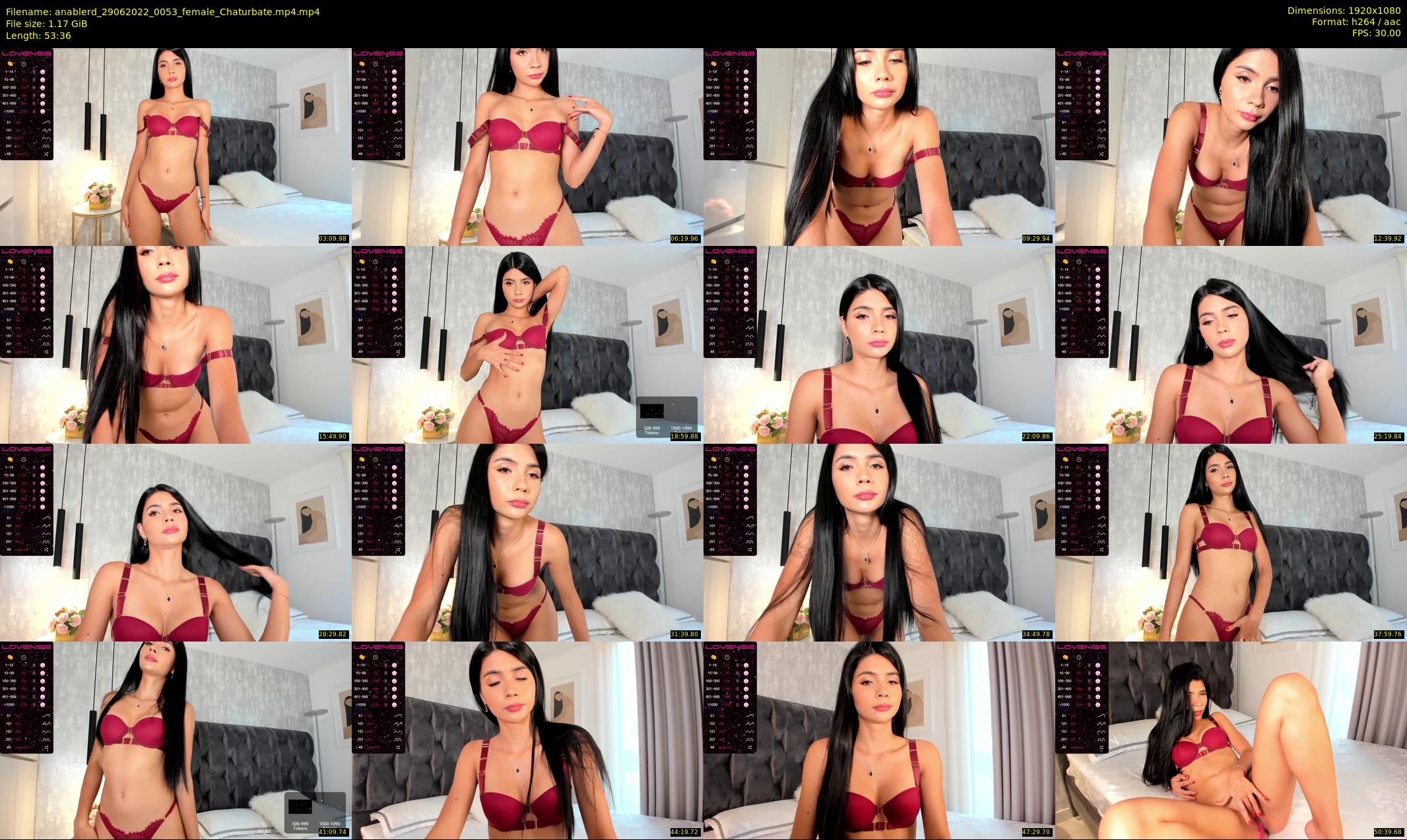 anablerd — 54 minute Chaturbate female cam show recording, 1080p, Jun 29, 2022
