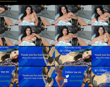 anaworld69 — 11 minute Chaturbate female cam show recording, 1080p, Jun 28, 2022